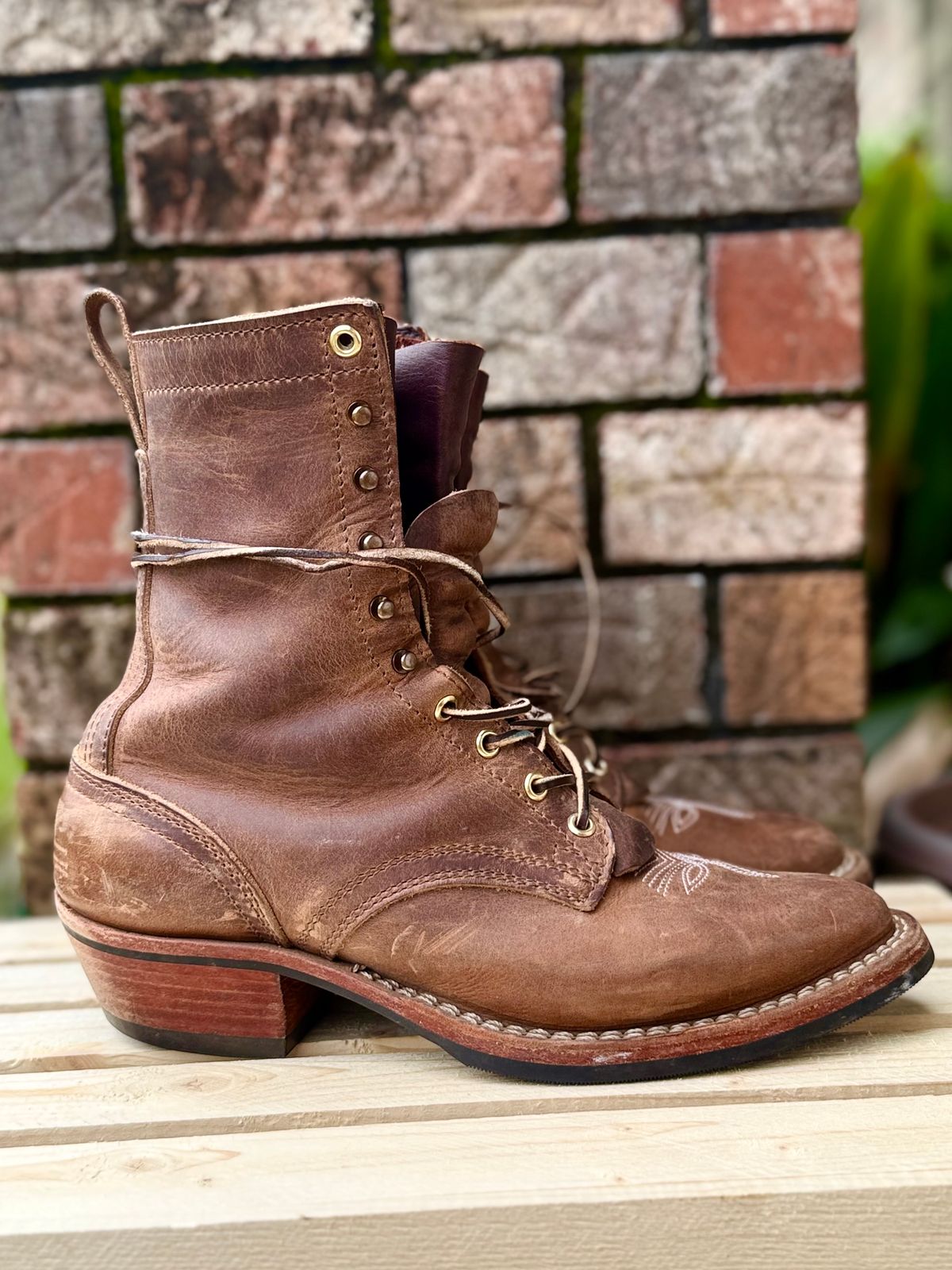 Photo by PatinaThunderDazzle on March 5, 2026 of the Nicks Packer in Predator Natural.