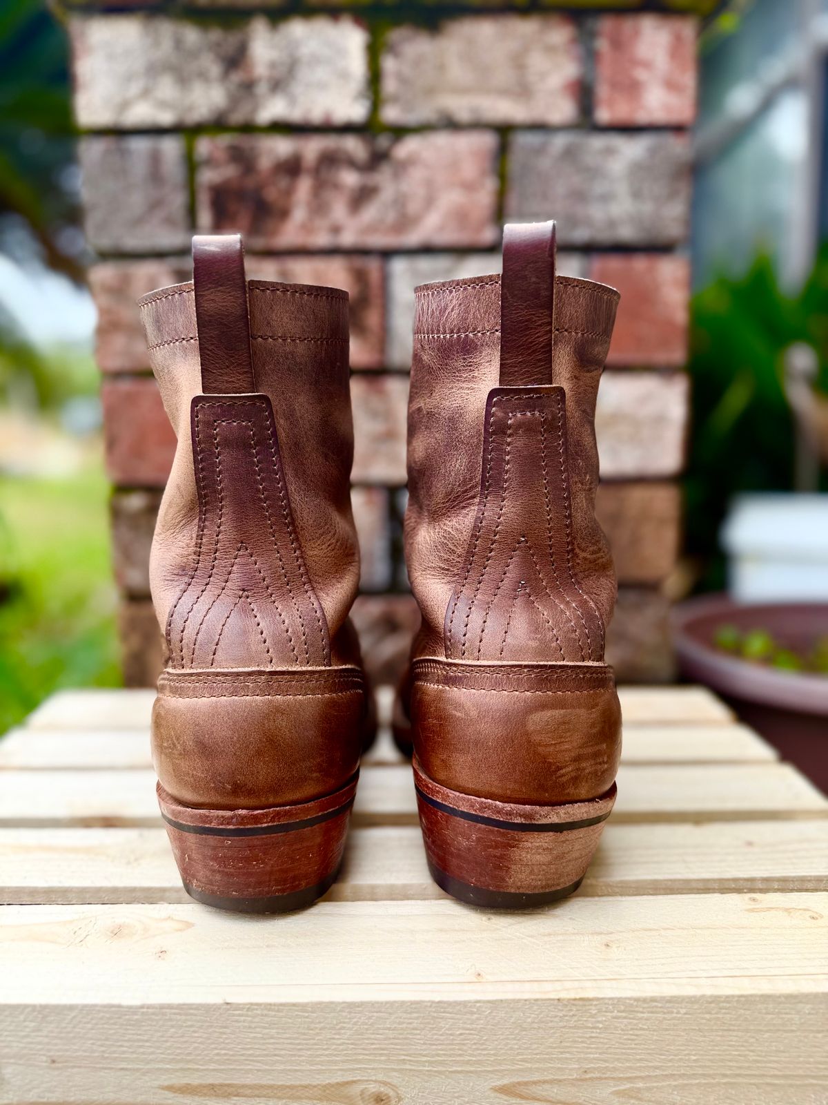 Photo by PatinaThunderDazzle on April 3, 2026 of the Nicks Packer in Predator Natural.