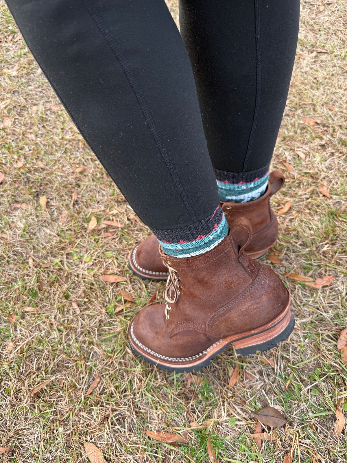 Photo by PatinaThunderDazzle on January 31, 2025 of the Nicks Urban Logger in Seidel 1964 Walnut Roughout.