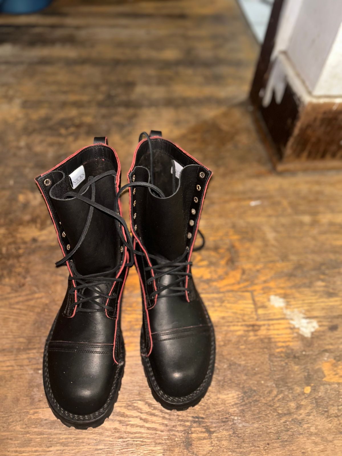 Photo by BlueAnarchy on February 27, 2026 of the Nicks x Rose Anvil ND1 in Seidel Bloodcore.