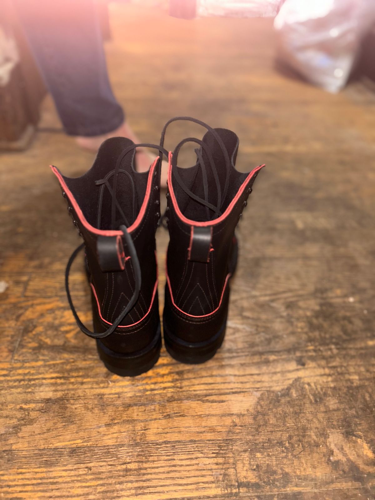 Photo by BlueAnarchy on February 27, 2026 of the Nicks x Rose Anvil ND1 in Seidel Bloodcore.