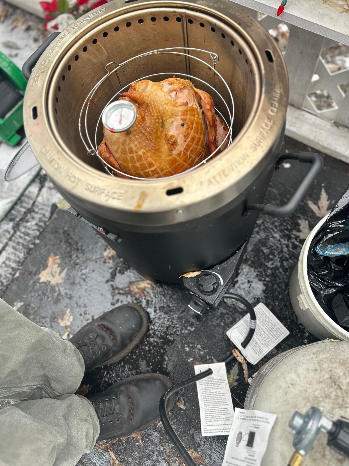 Photo by BlueAnarchy on November 27, 2025 of the White's Whites / X Rose Anvil Drifter 3.0 in Seidel Bloodcore.