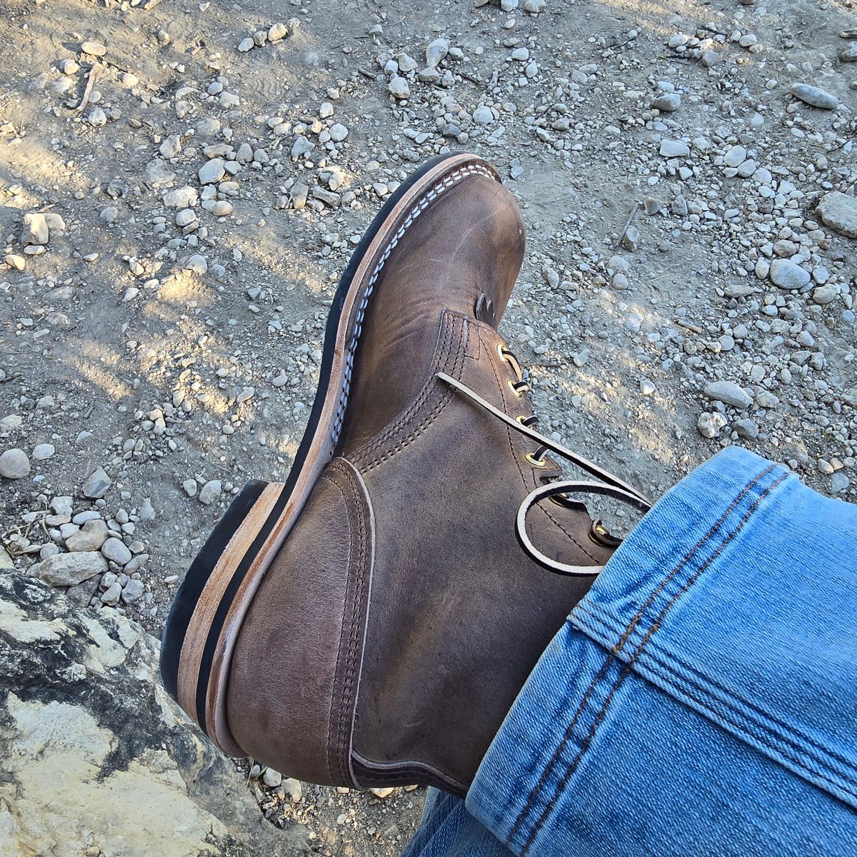 Photo by ARealSea on November 10, 2025 of the Nicks Hd Lace Up in Predator Natural.