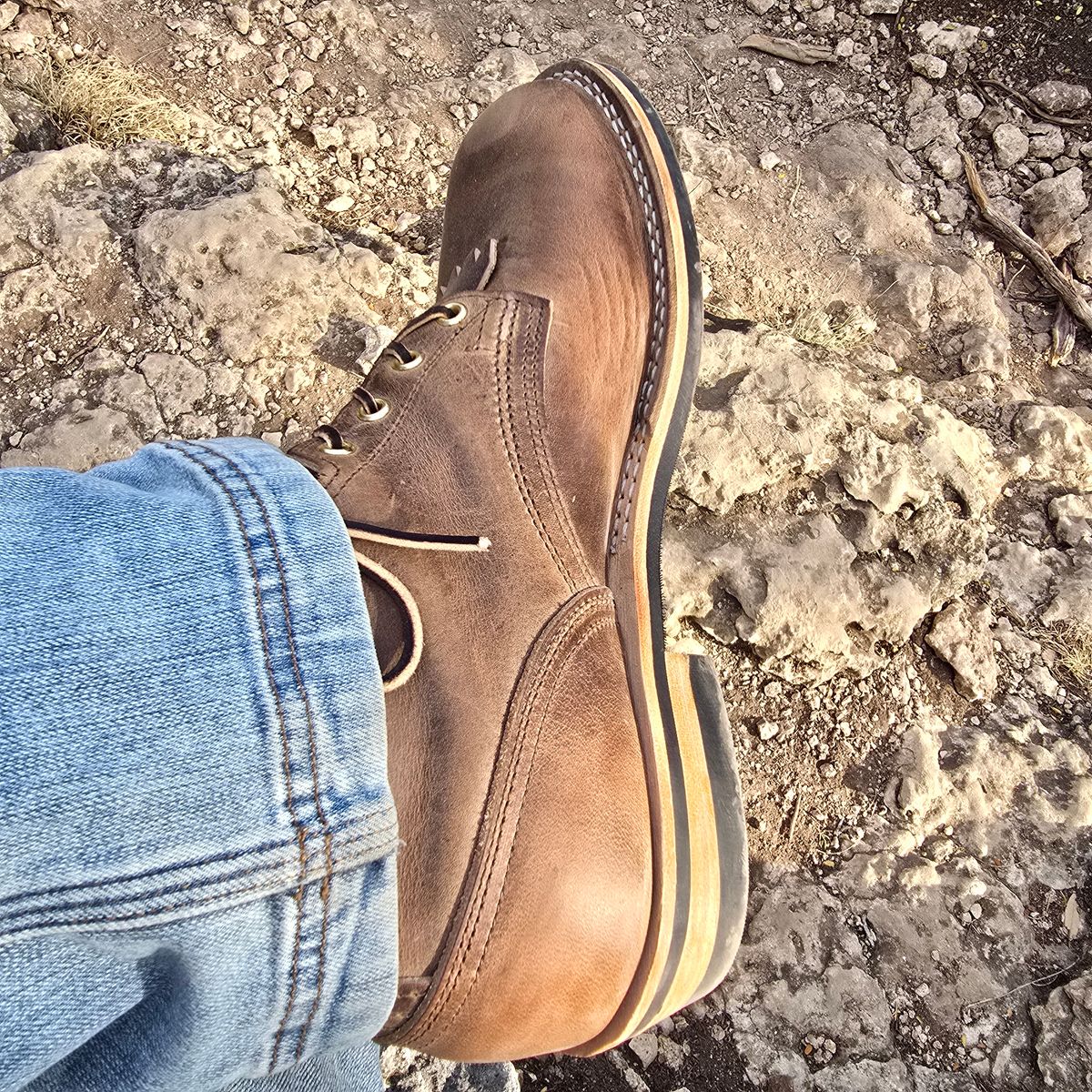 Photo by ARealSea on November 17, 2025 of the Nicks Hd Lace Up in Predator Natural.