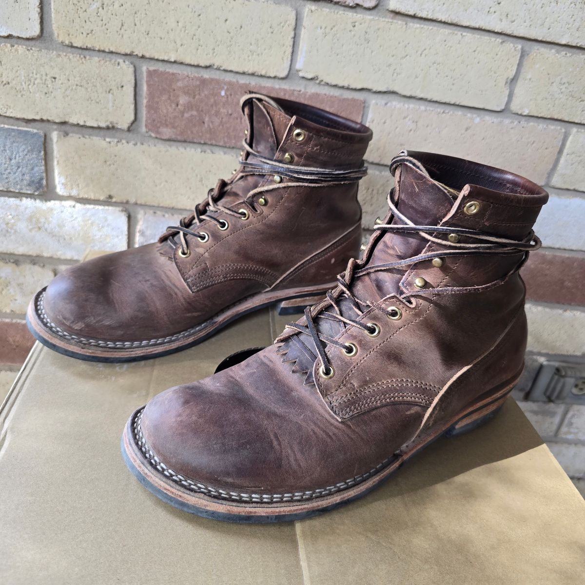 Photo by ARealSea on April 5, 2026 of the Nicks Hd Lace Up in Predator Natural.