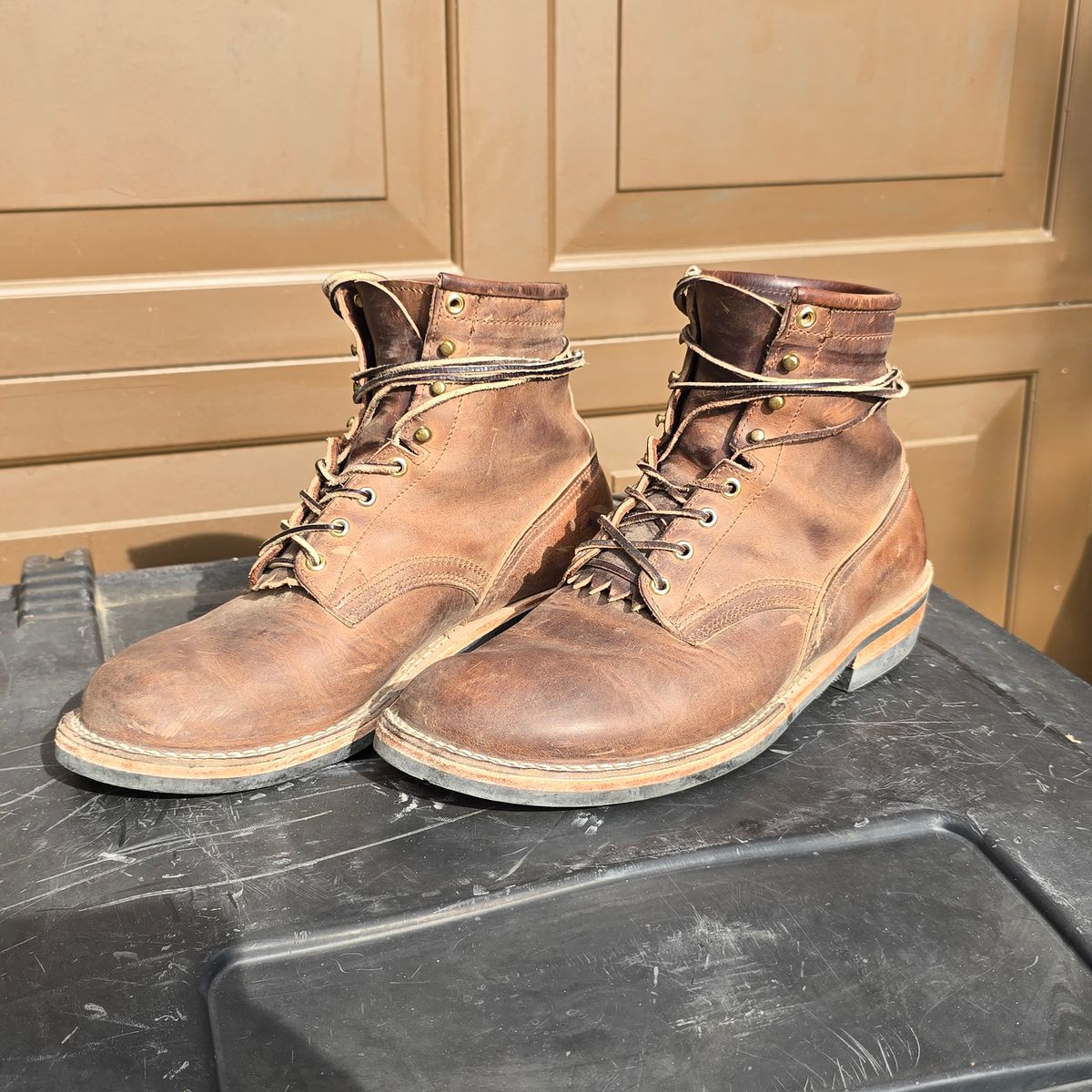 Photo by ARealSea on April 5, 2026 of the Nicks Hd Lace Up in Predator Natural.