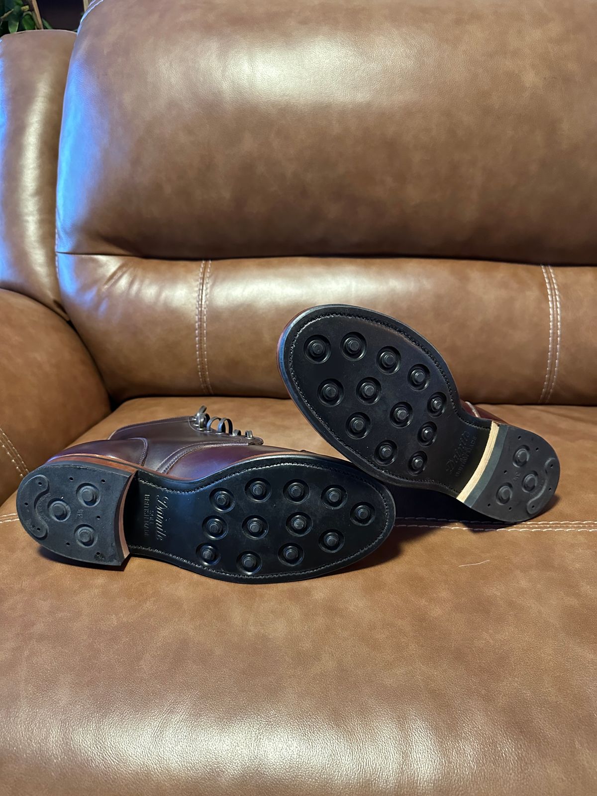 Photo by ds on March 7, 2025 of the Viberg Service Boot in Horween Color 8 Chromexcel.