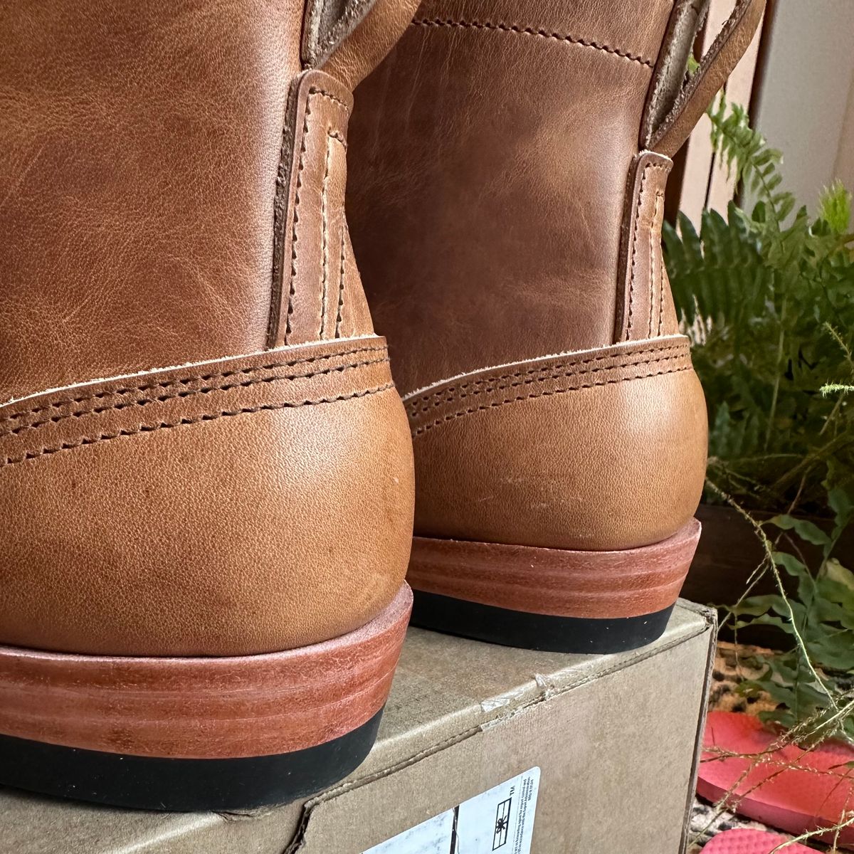 Photo by ds on August 5, 2024 of the Nicks MTO in Horween Natural Dublin.