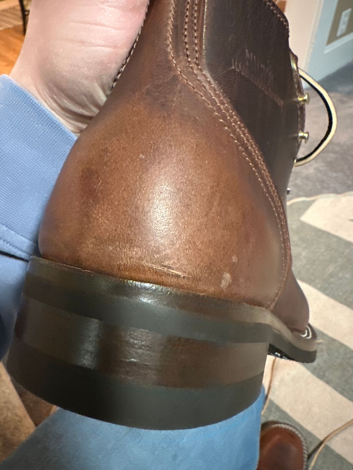 Photo by ds on April 3, 2024 of the Nicks AL64 in Italian Brown Cypress.