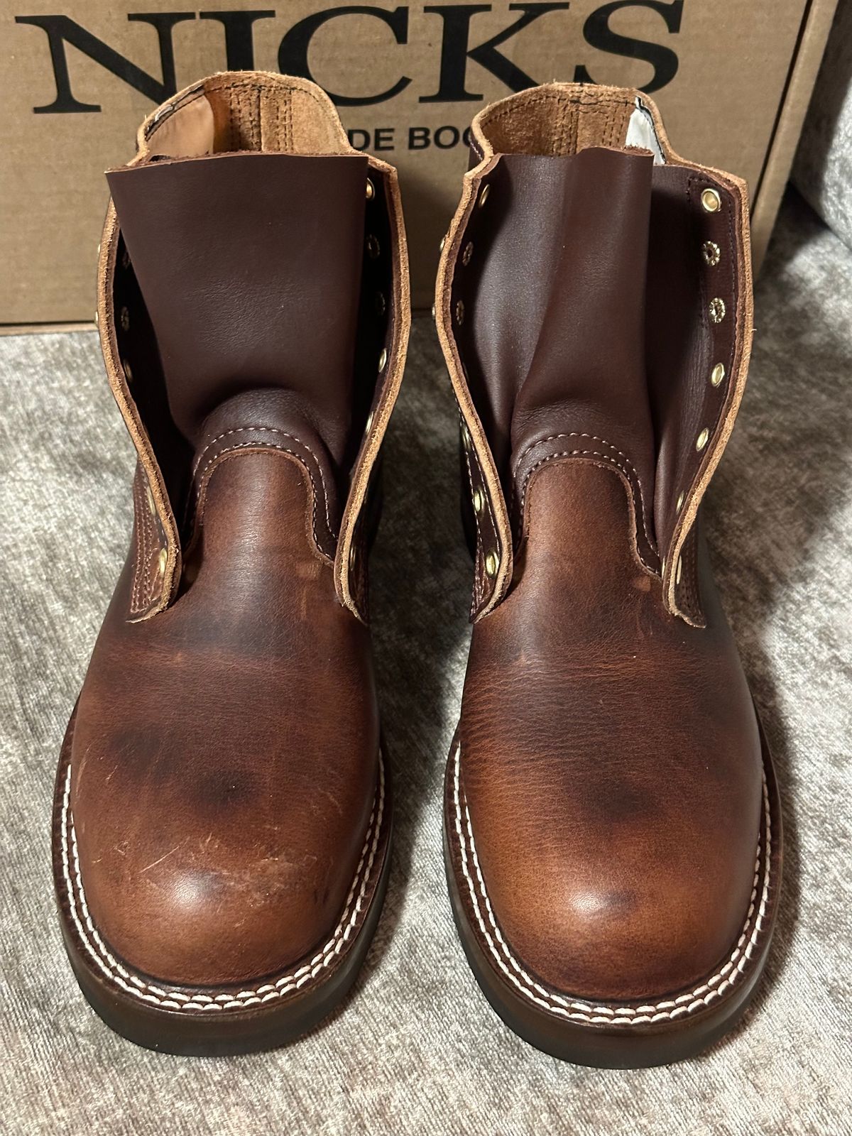 Photo by ds on April 3, 2024 of the Nicks AL64 in Italian Brown Cypress.