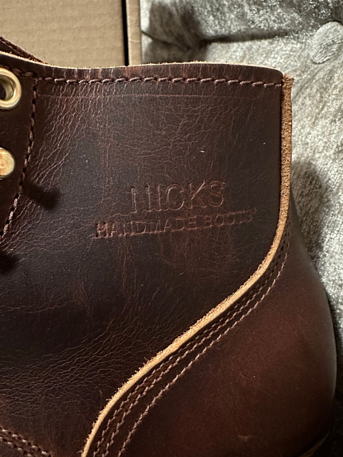 Photo by ds on April 3, 2024 of the Nicks AL64 in Italian Brown Cypress.