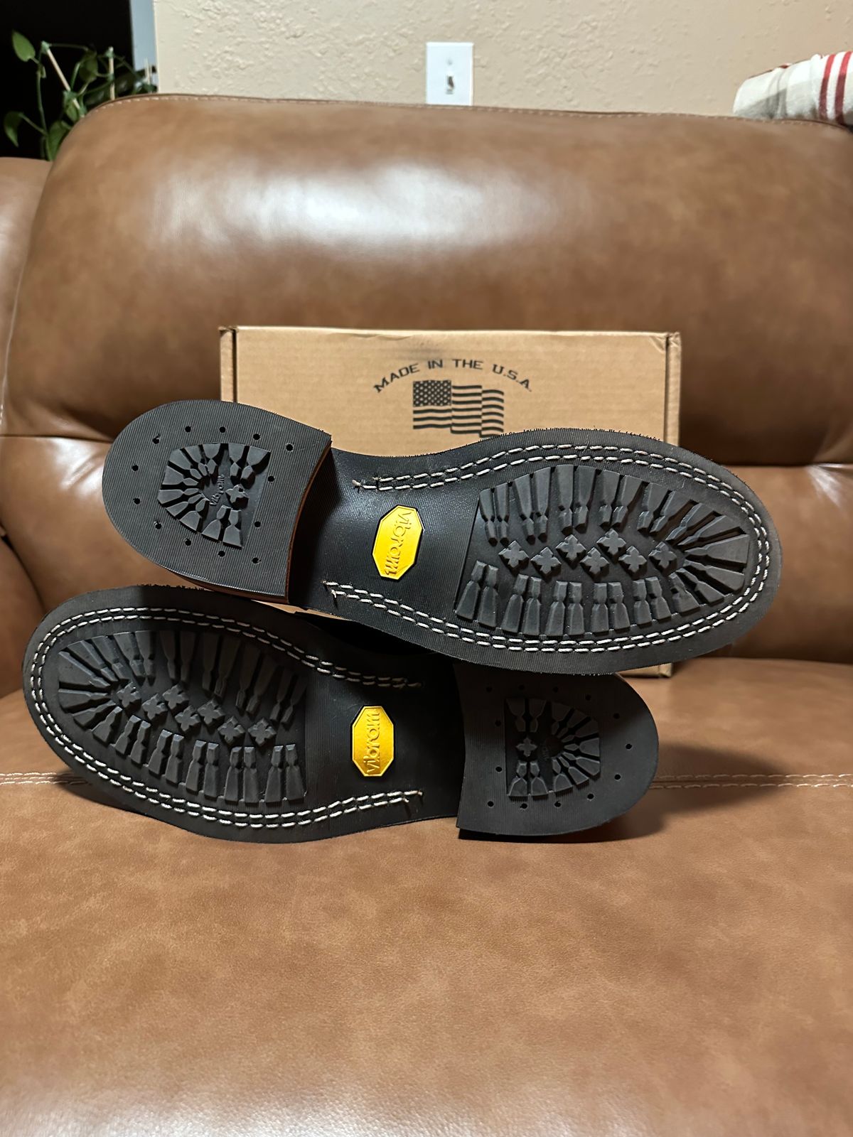 Photo by ds on January 7, 2025 of the Nicks x Parkhurst V3 in Horween Shackleton Cognac.