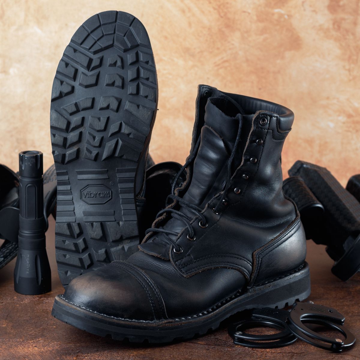Photo by domestictourist on March 6, 2025 of the Nicks Handmade Boots 365 Stitchdown MTO in Horween Black Chromexcel.