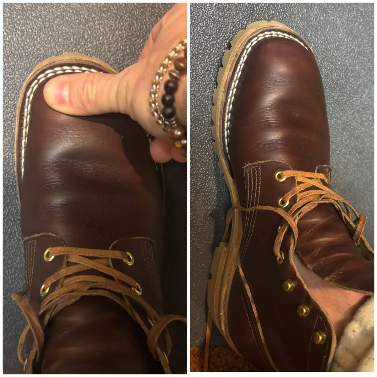 Photo by Sober_And_Faded on November 18, 2025 of the Nicks Ivan in Shackleton Brown.