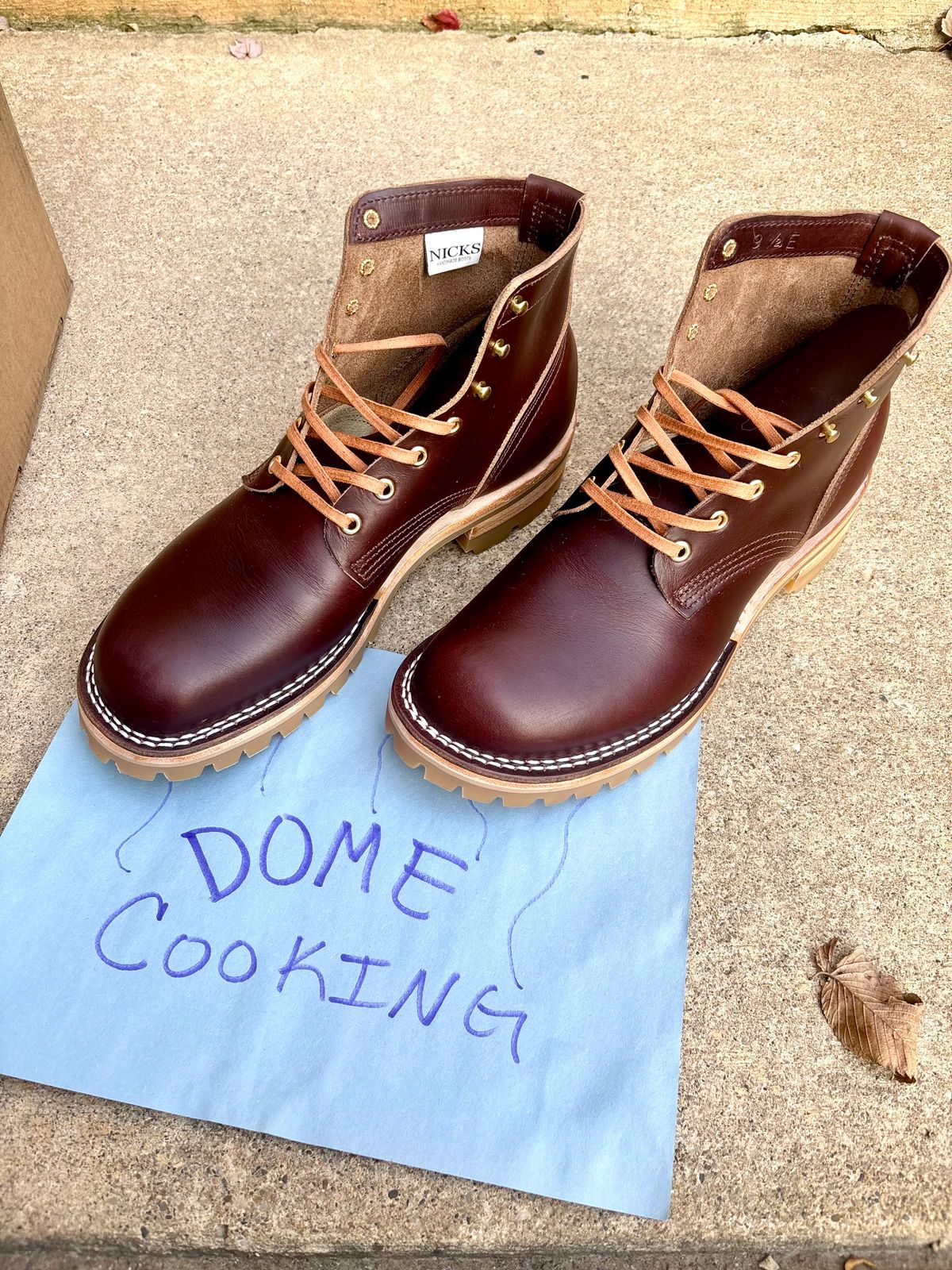 Photo by Sober_And_Faded on November 6, 2025 of the Nicks Ivan in Shackleton Brown.