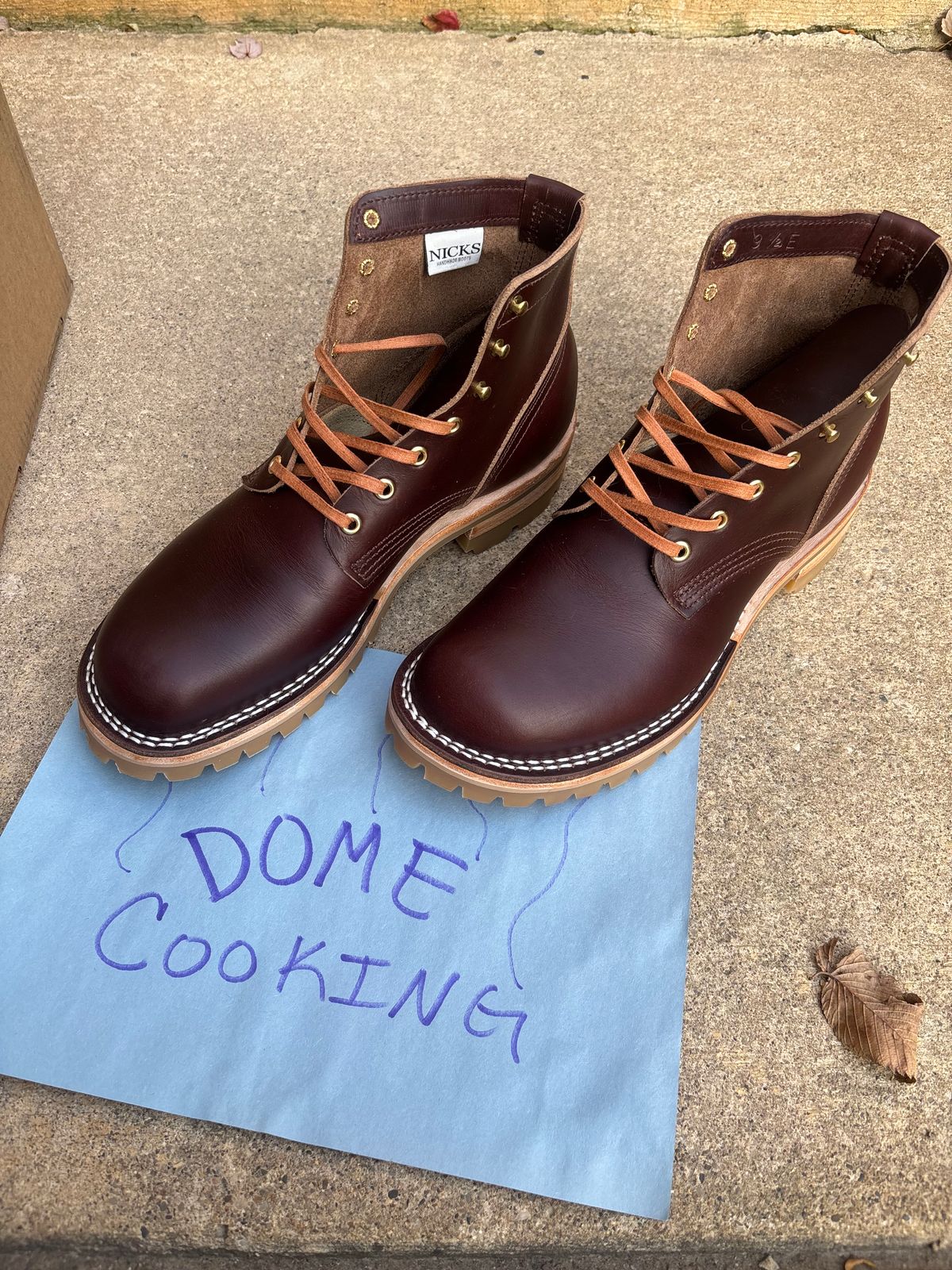 Photo by Sober_And_Faded on November 6, 2025 of the Nicks Ivan in Shackleton Brown.