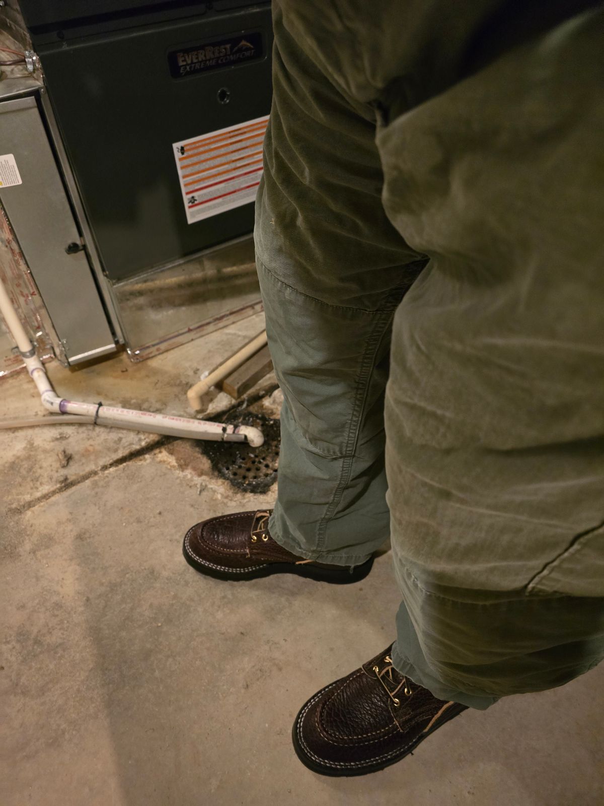 Photo by gtealcr on March 14, 2026 of the Nicks Wood Butcher in Horween Yellowstone #8.