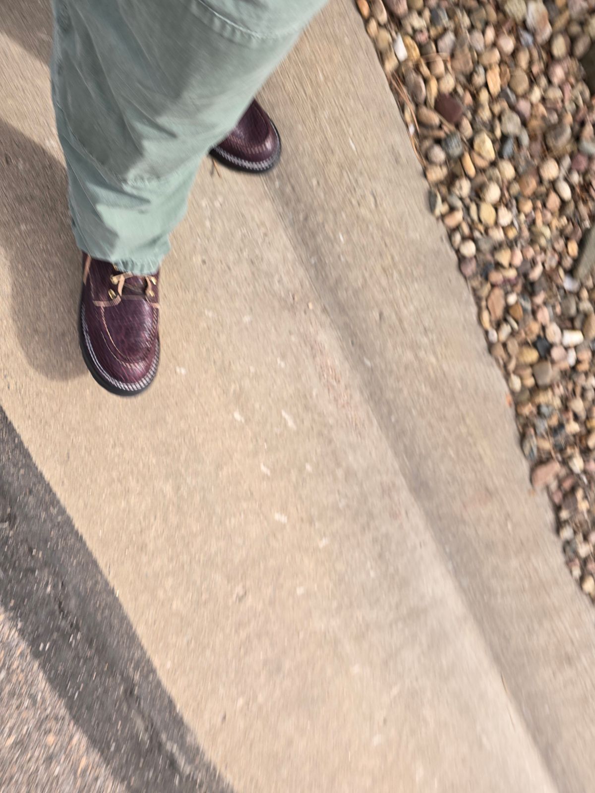 Photo by gtealcr on March 14, 2026 of the Nicks Wood Butcher in Horween Yellowstone #8.