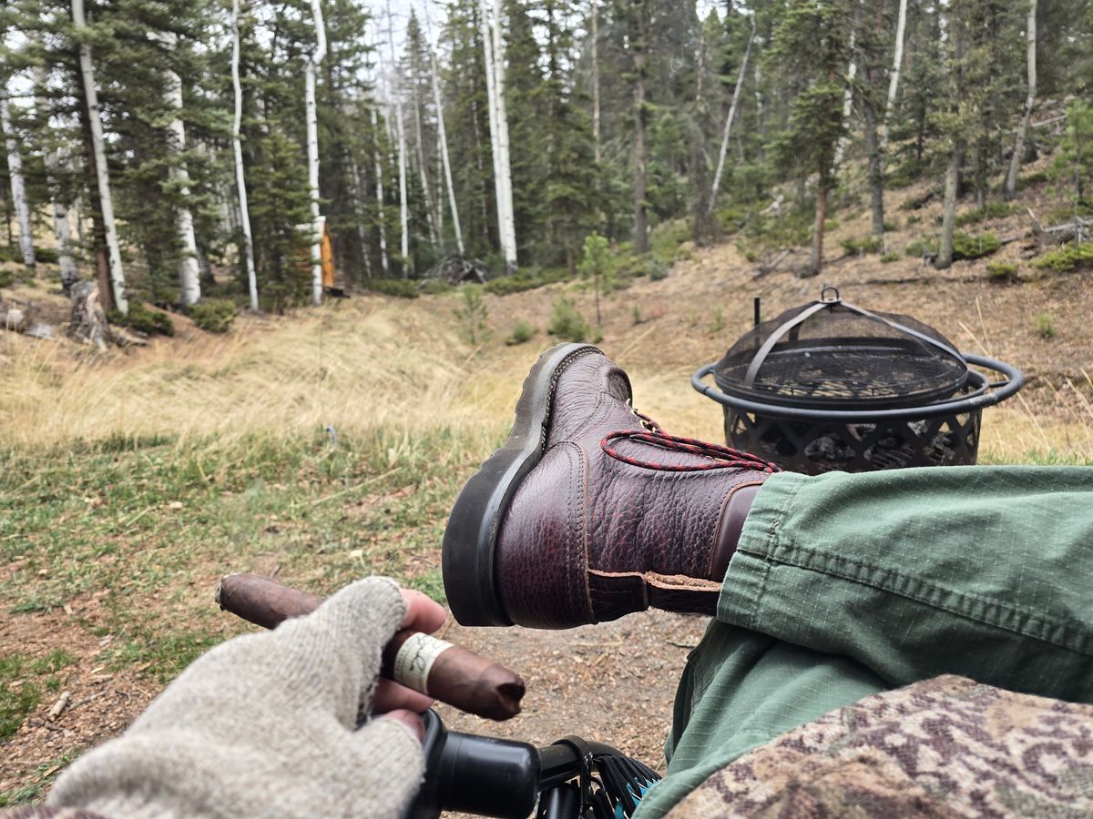 Photo by gtealcr on April 25, 2026 of the Nicks Wood Butcher in Horween Yellowstone #8.