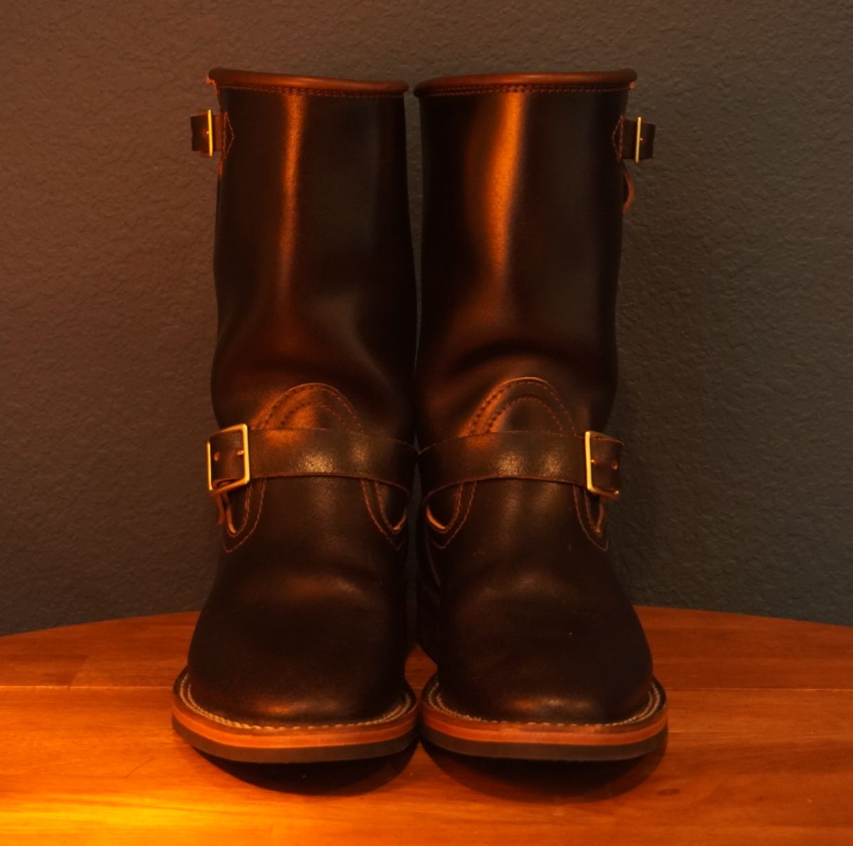 Photo by Wayne02 on June 21, 2026 of the Nicks Nicks x Parkhurst Brakeman in Horween Brown Waxed Flesh.
