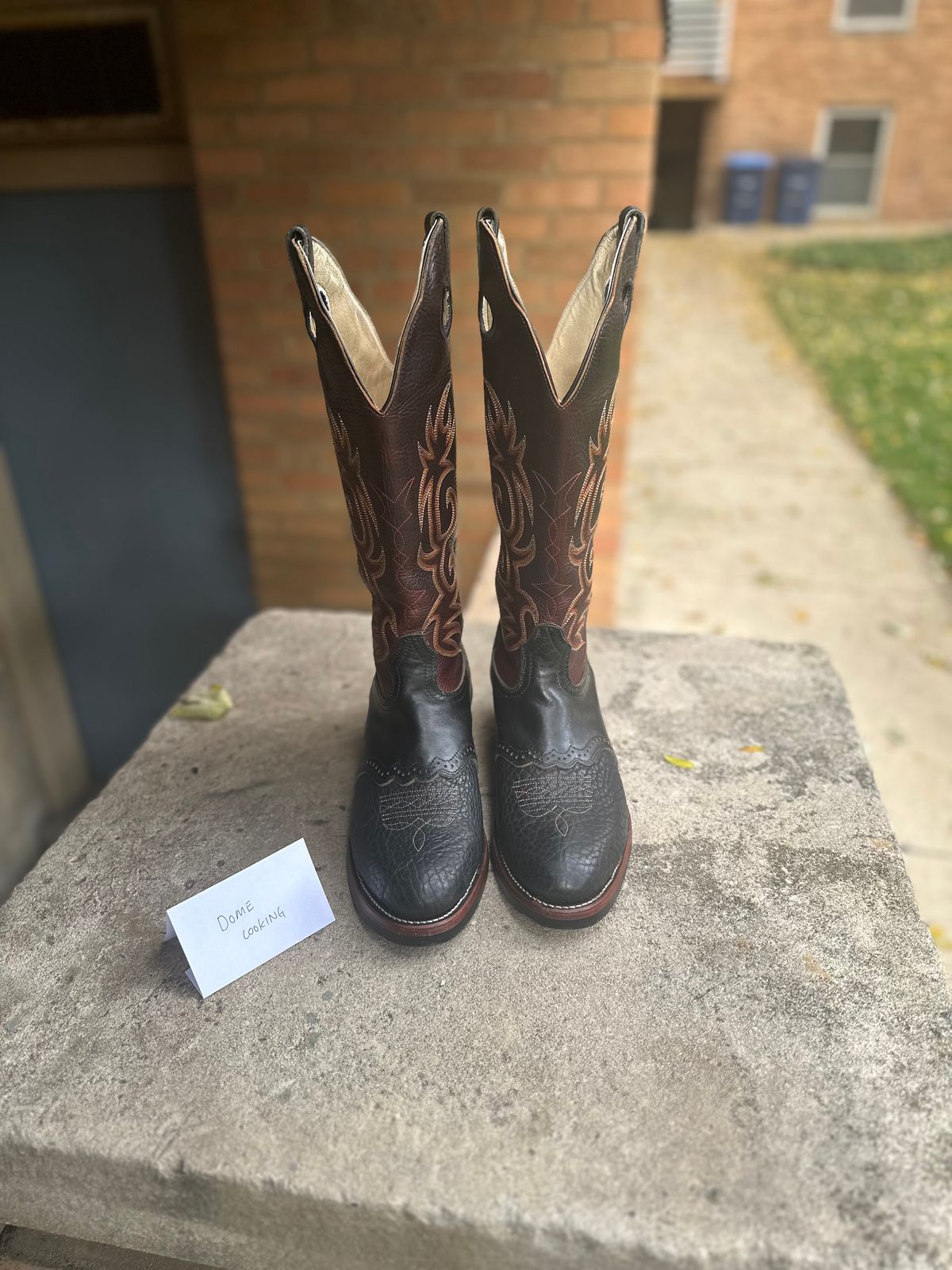 Photo by JT4 on November 5, 2025 of the Boulet Boots 3059 in Bullhide.