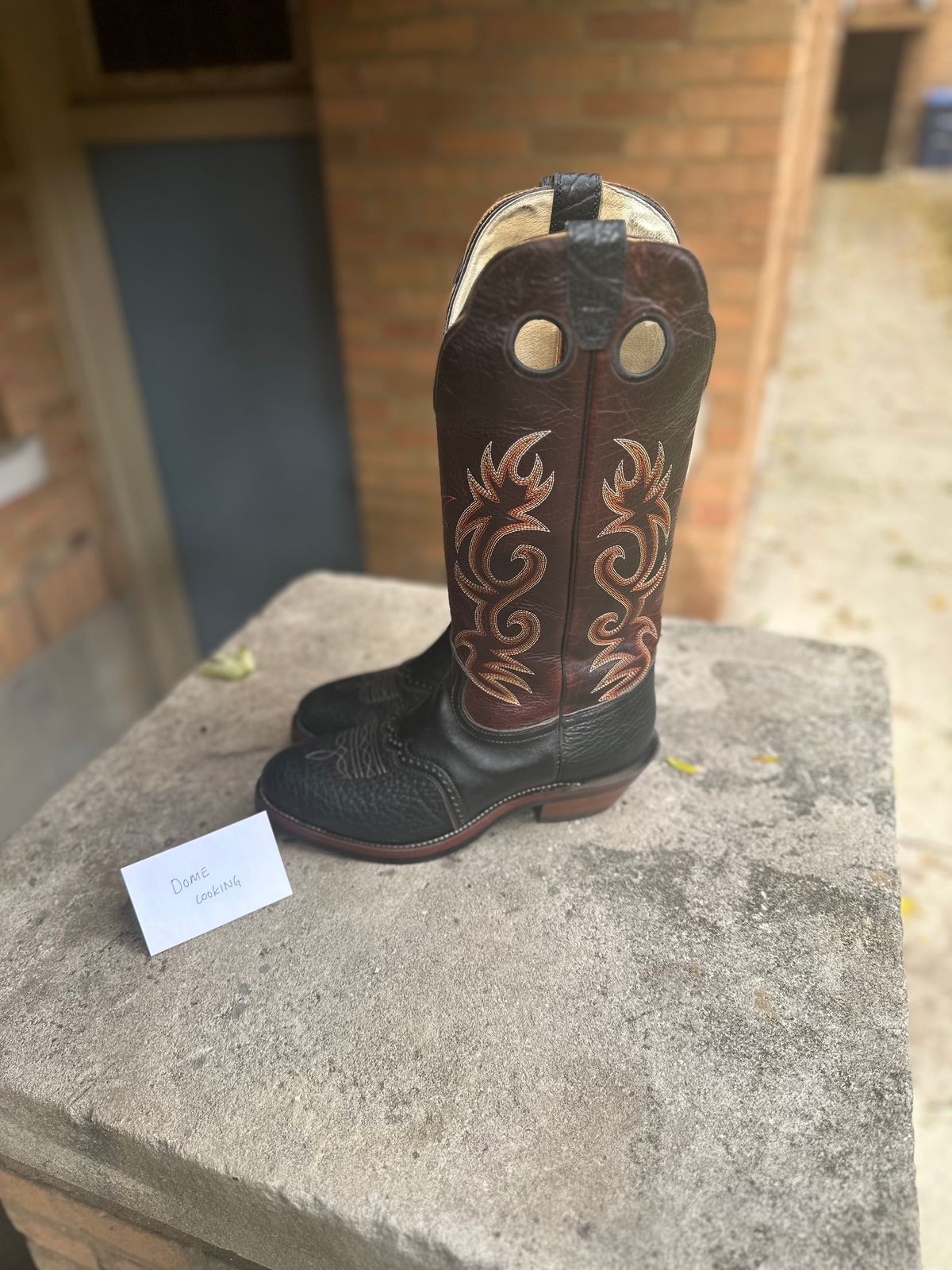 Photo by JT4 on November 5, 2025 of the Boulet Boots 3059 in Bullhide.