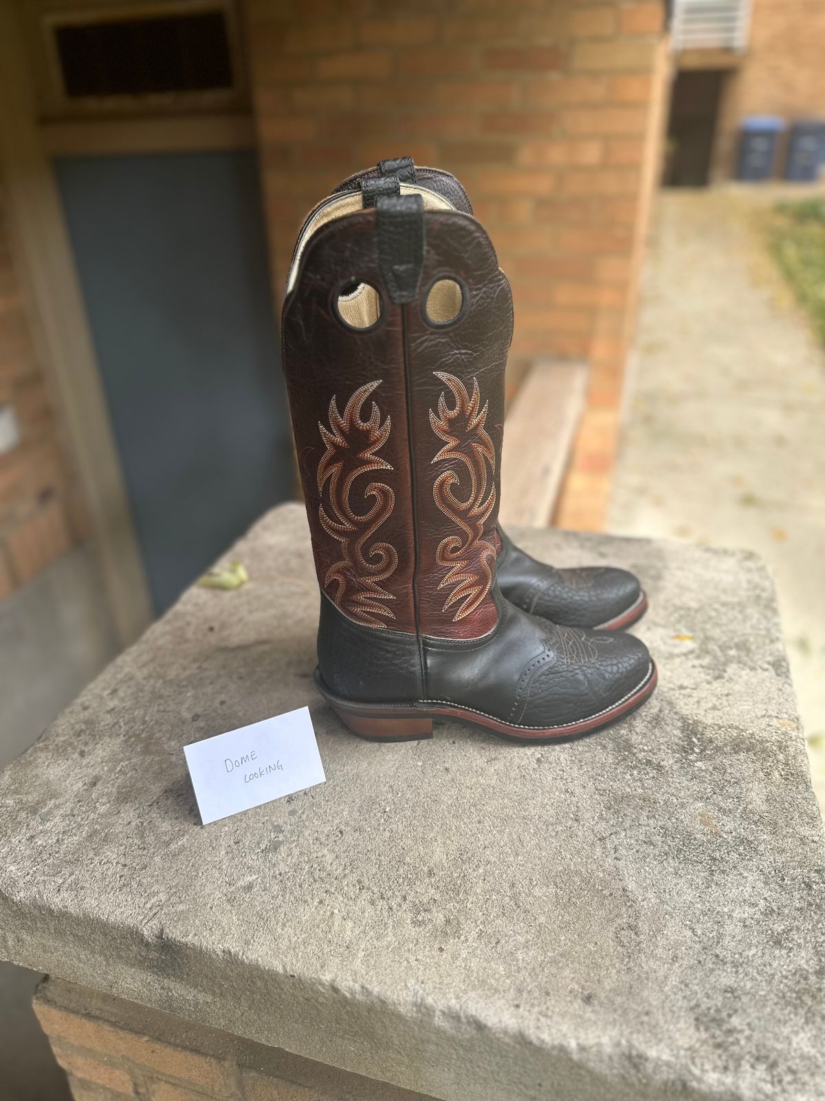 Photo by JT4 on November 5, 2025 of the Boulet Boots 3059 in Bullhide.