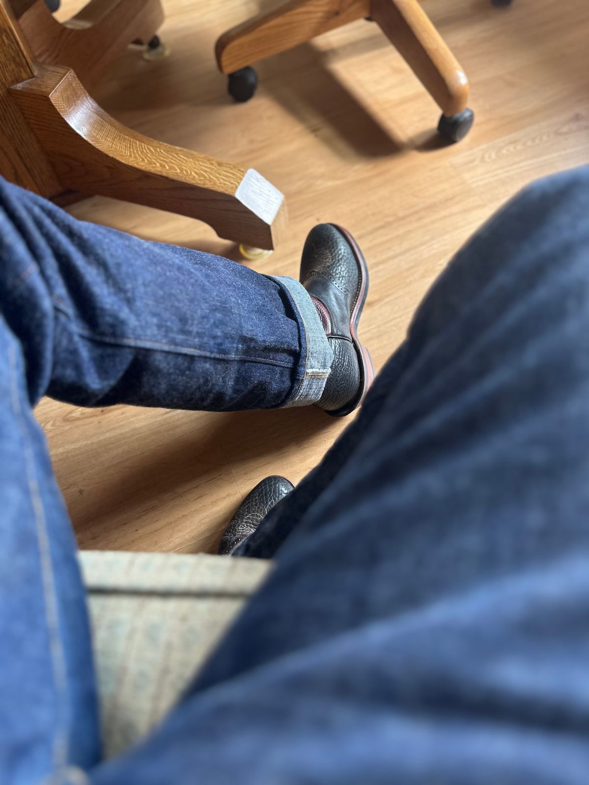 Photo by JT4 on November 1, 2025 of the Boulet Boots 3059 in Bullhide.