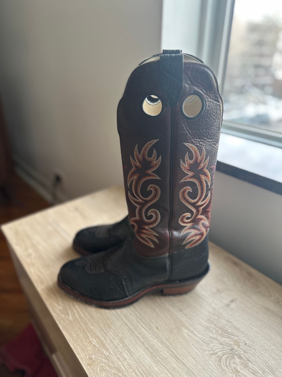 Photo by JT4 on December 5, 2025 of the Boulet Boots 3059 in Bullhide.