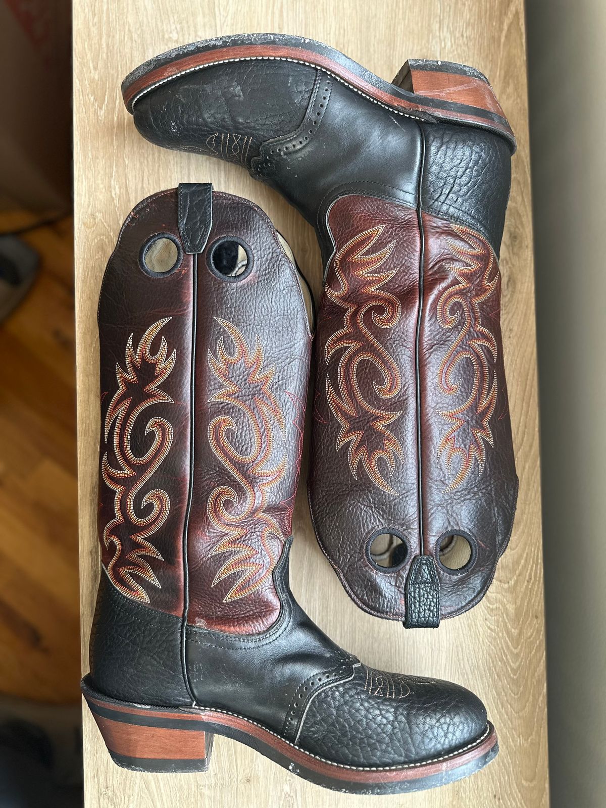 Photo by JT4 on December 5, 2025 of the Boulet Boots 3059 in Bullhide.