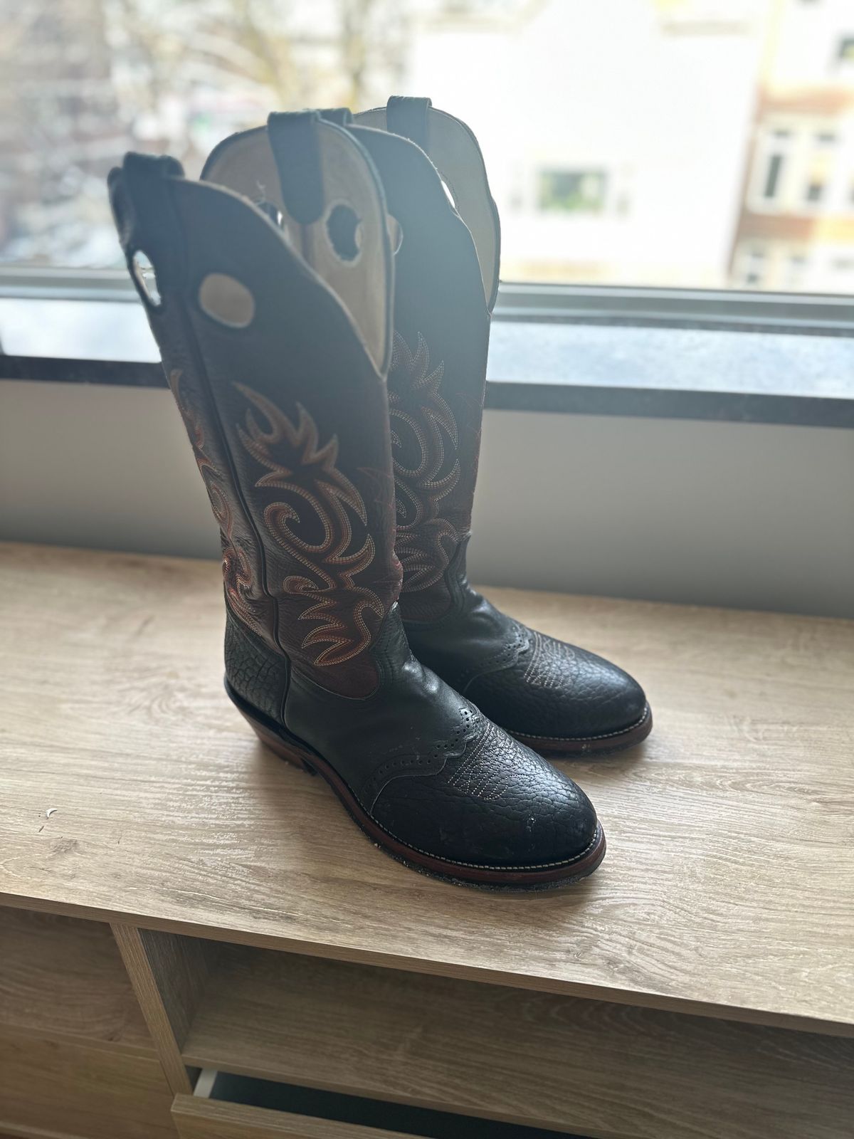 Photo by JT4 on December 5, 2025 of the Boulet Boots 3059 in Bullhide.