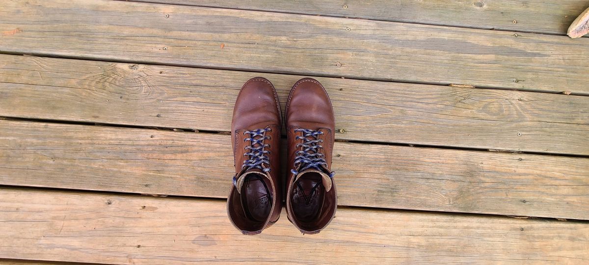 Photo by A_Dillard on March 22, 2024 of the Red Wing Merchant in Unknown Material.