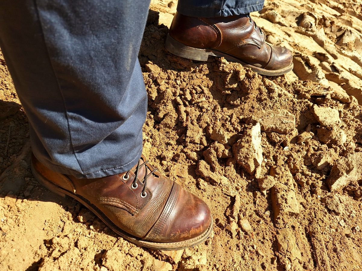 Photo by Arto on February 27, 2025 of the Red Wing Iron Ranger in S.B. Foot Copper Rough and Tough.