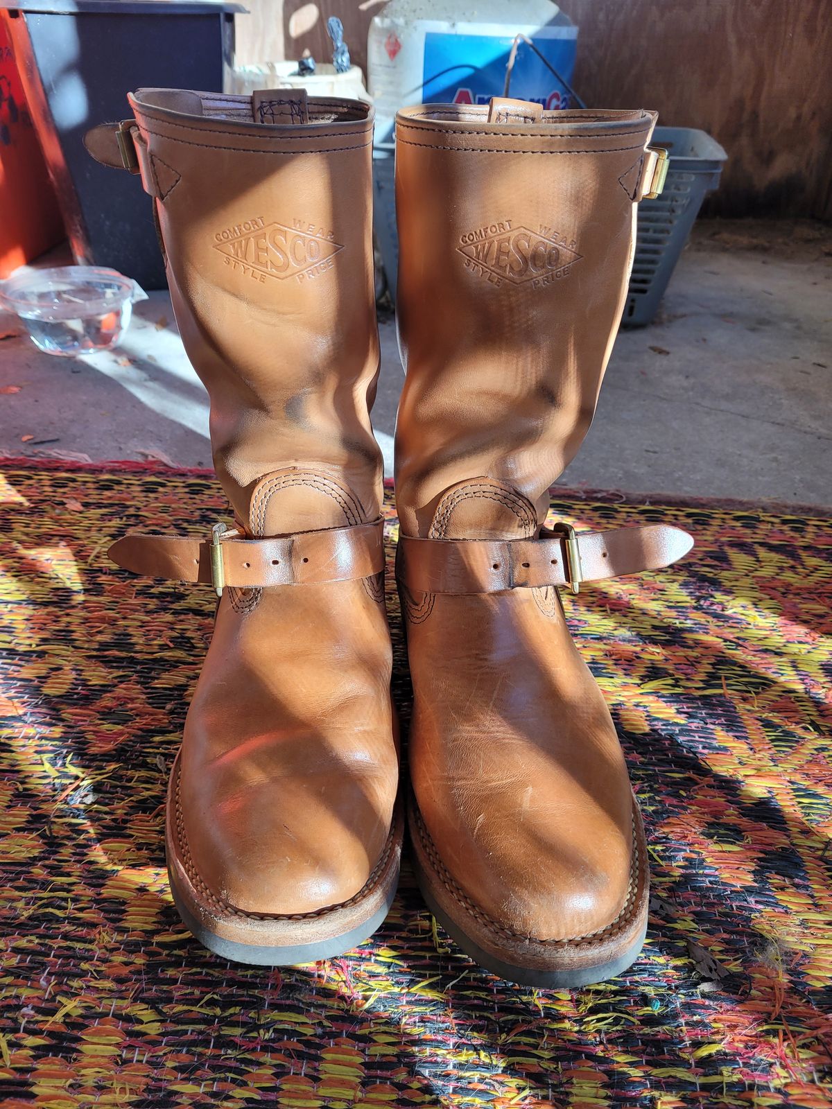 Photo by markieballa on January 5, 2025 of the Wesco Mister Lou in Maryam Natural Horsebutt.