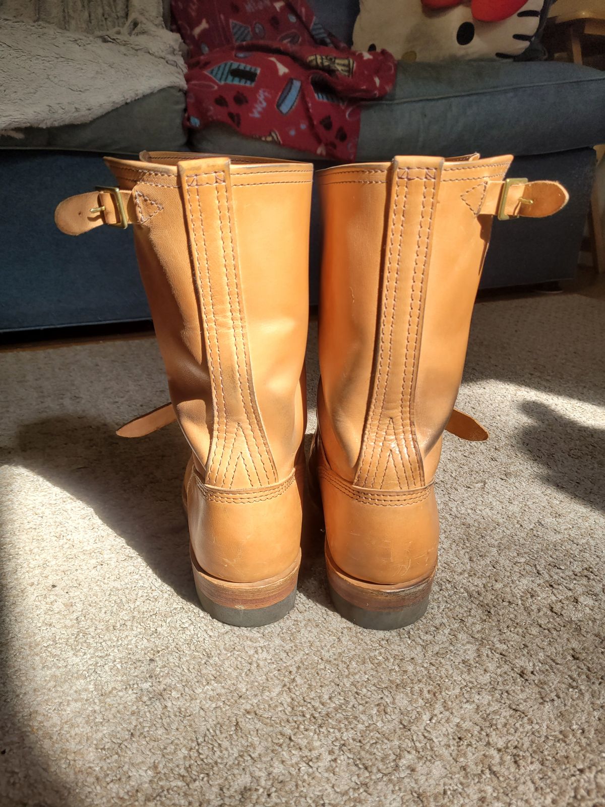 Photo by markieballa on February 4, 2025 of the Wesco Mister Lou in Maryam Natural Horsebutt.
