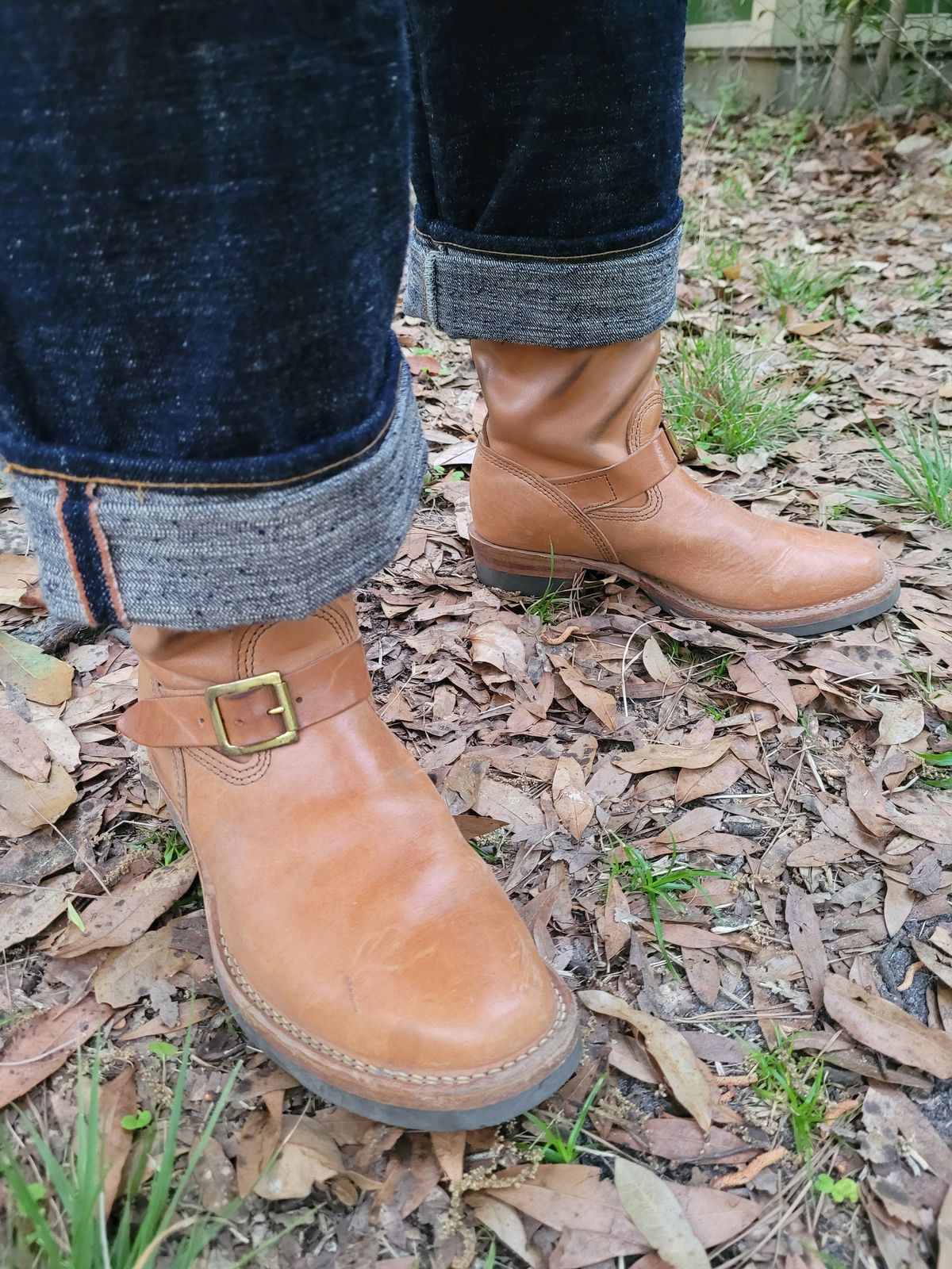 Photo by markieballa on March 25, 2025 of the Wesco Mister Lou in Maryam Natural Horsebutt.
