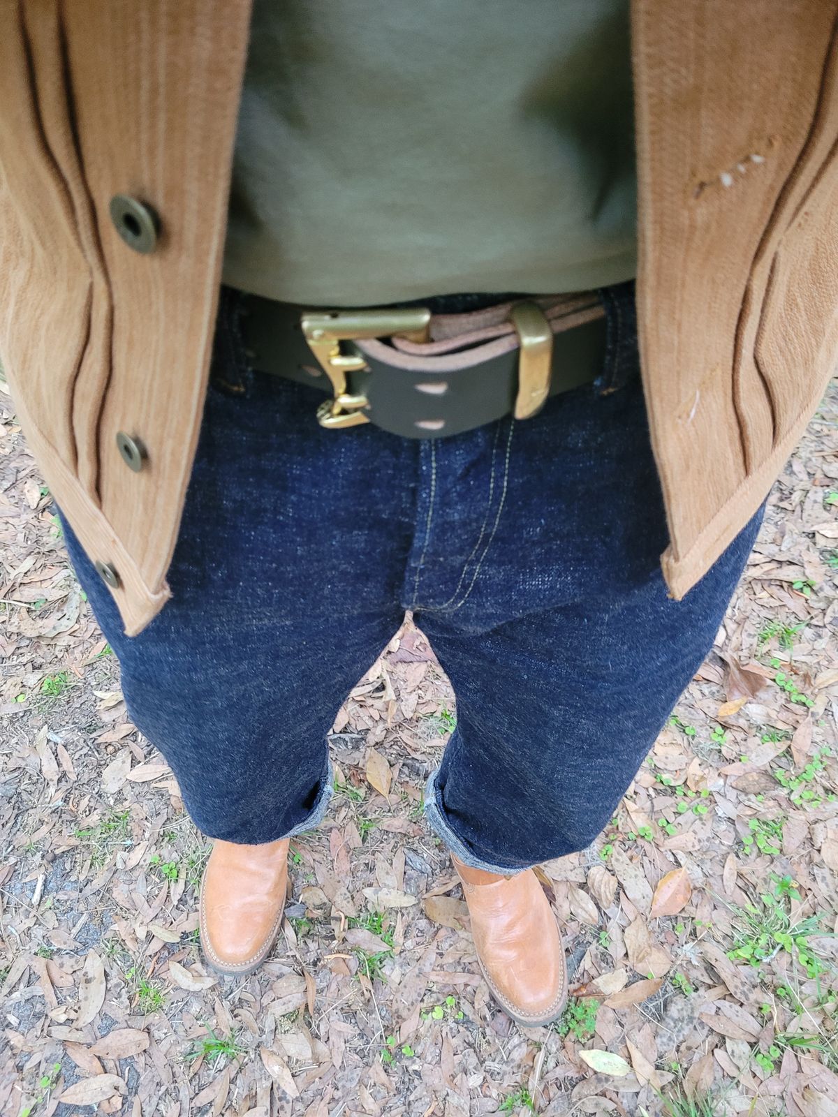 Photo by markieballa on March 25, 2025 of the Wesco Mister Lou in Maryam Natural Horsebutt.