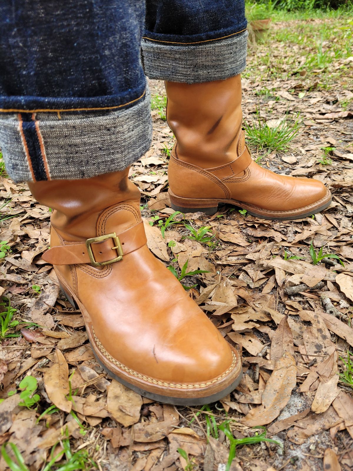 Photo by markieballa on April 4, 2025 of the Wesco Mister Lou in Maryam Natural Horsebutt.