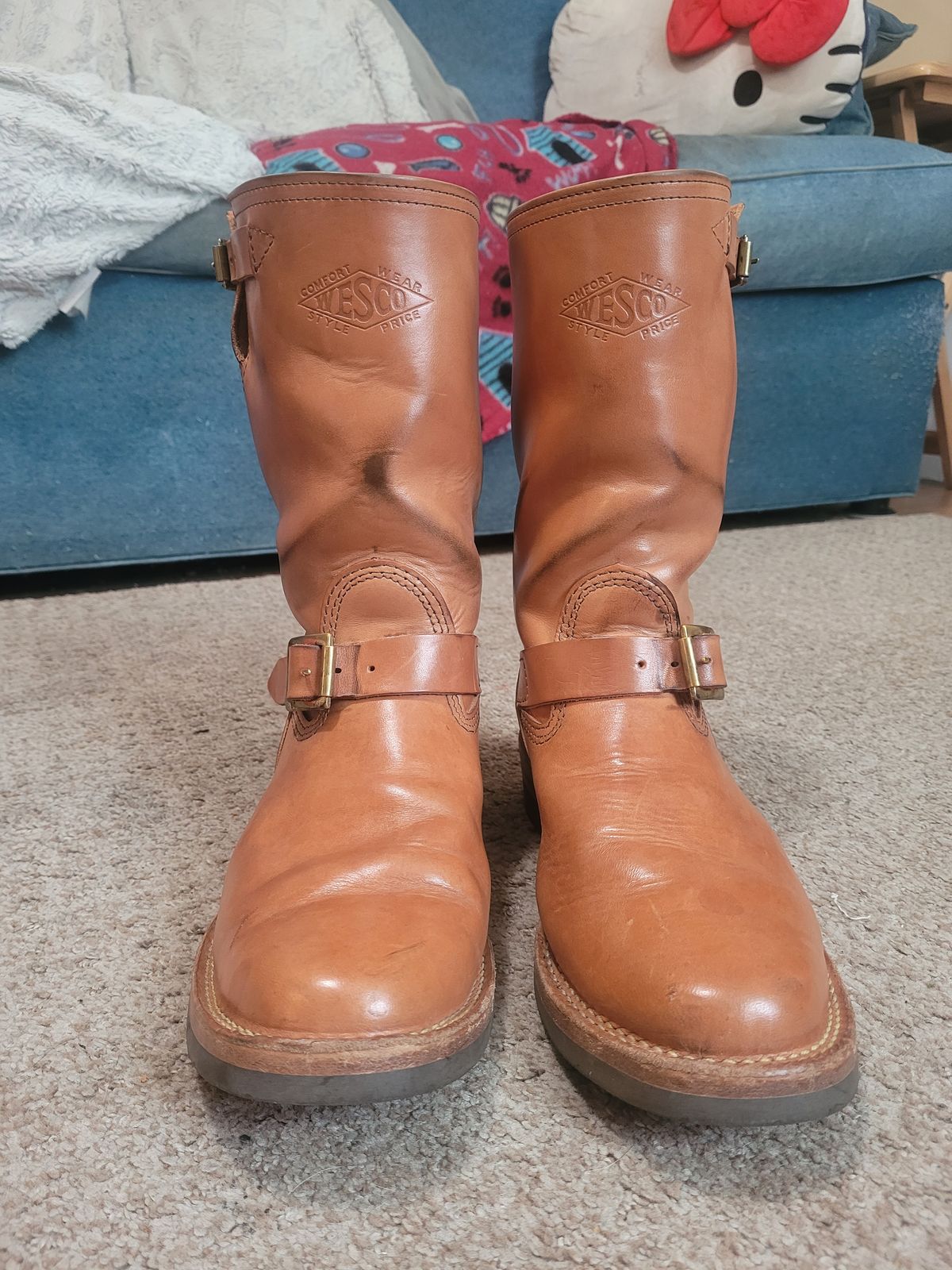 Photo by markieballa on April 4, 2025 of the Wesco Mister Lou in Maryam Natural Horsebutt.