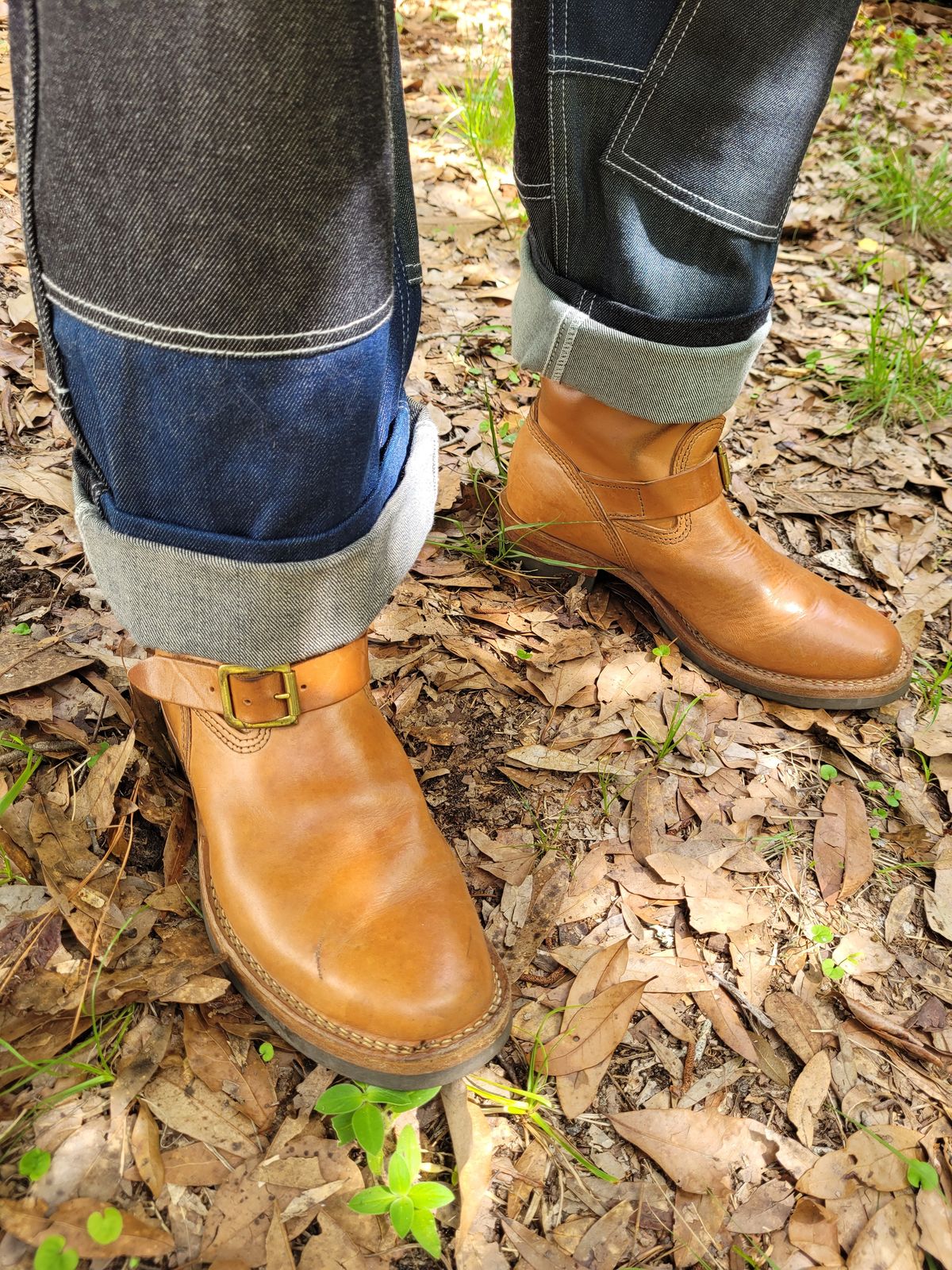 Photo by markieballa on June 14, 2025 of the Wesco Mister Lou in Maryam Natural Horsebutt.