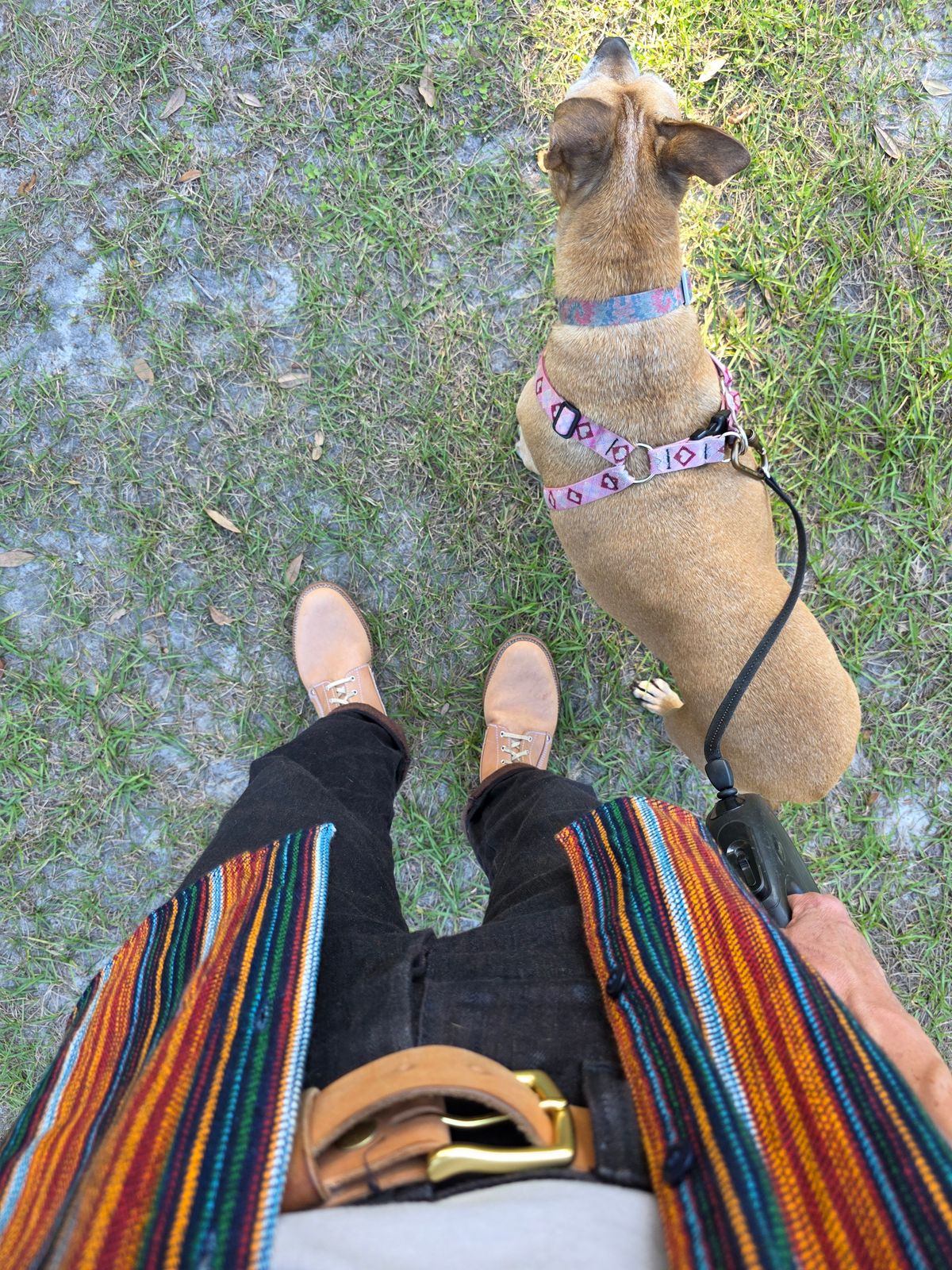 Photo by markieballa on November 14, 2025 of the Oldspeed MFG Henry Johnson Boot in Horween Russet Horsehide Strips.
