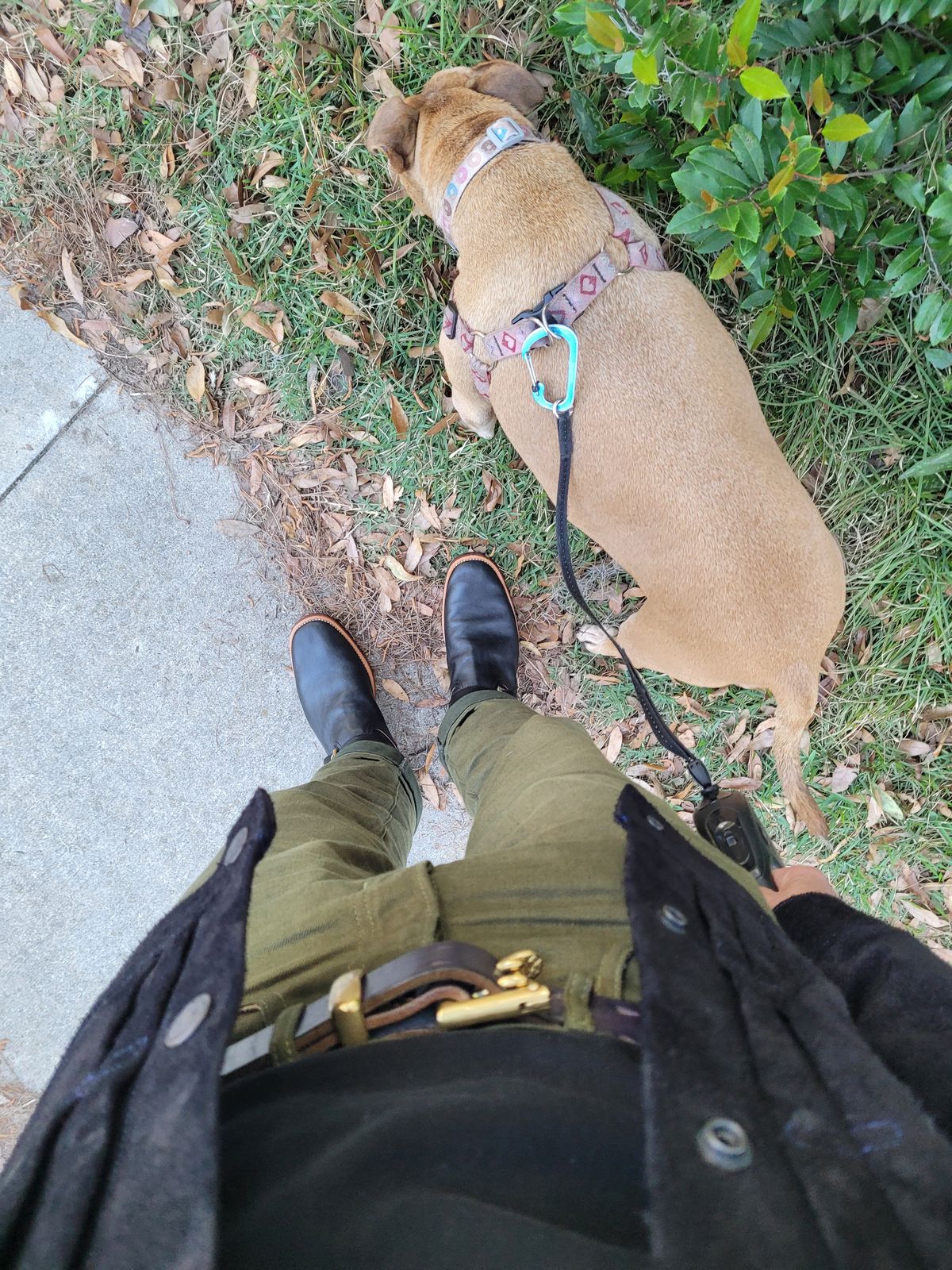 Photo by markieballa on March 18, 2025 of the Briselblack The Keeper 'Type 2' Engineer Boot in Shinki Black Teacore Horsehide.