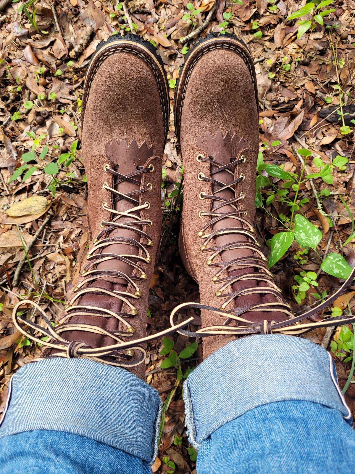 Photo by markieballa on October 13, 2023 of the Nicks BuilderPro in Seidel MaxSupport Walnut Roughout.