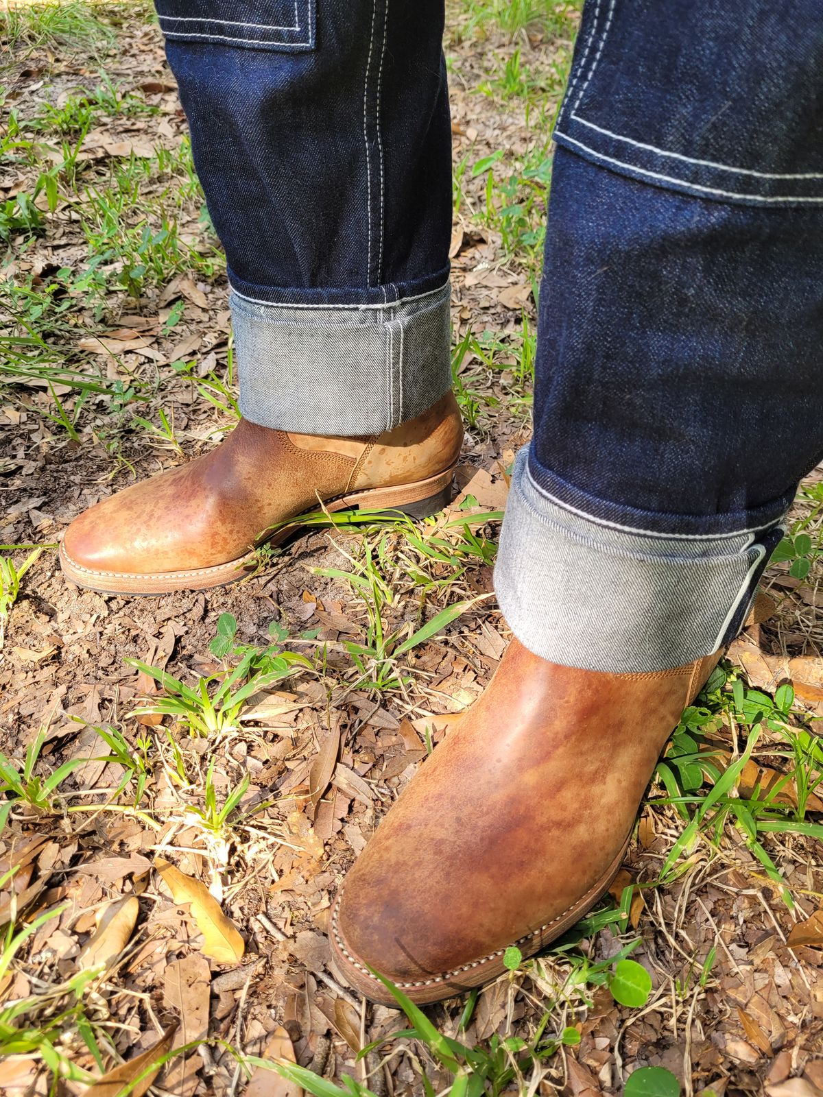 Photo by markieballa on July 30, 2025 of the Kiattoko Handmade El Tippo in Italian Natural Crust Horsebutt.