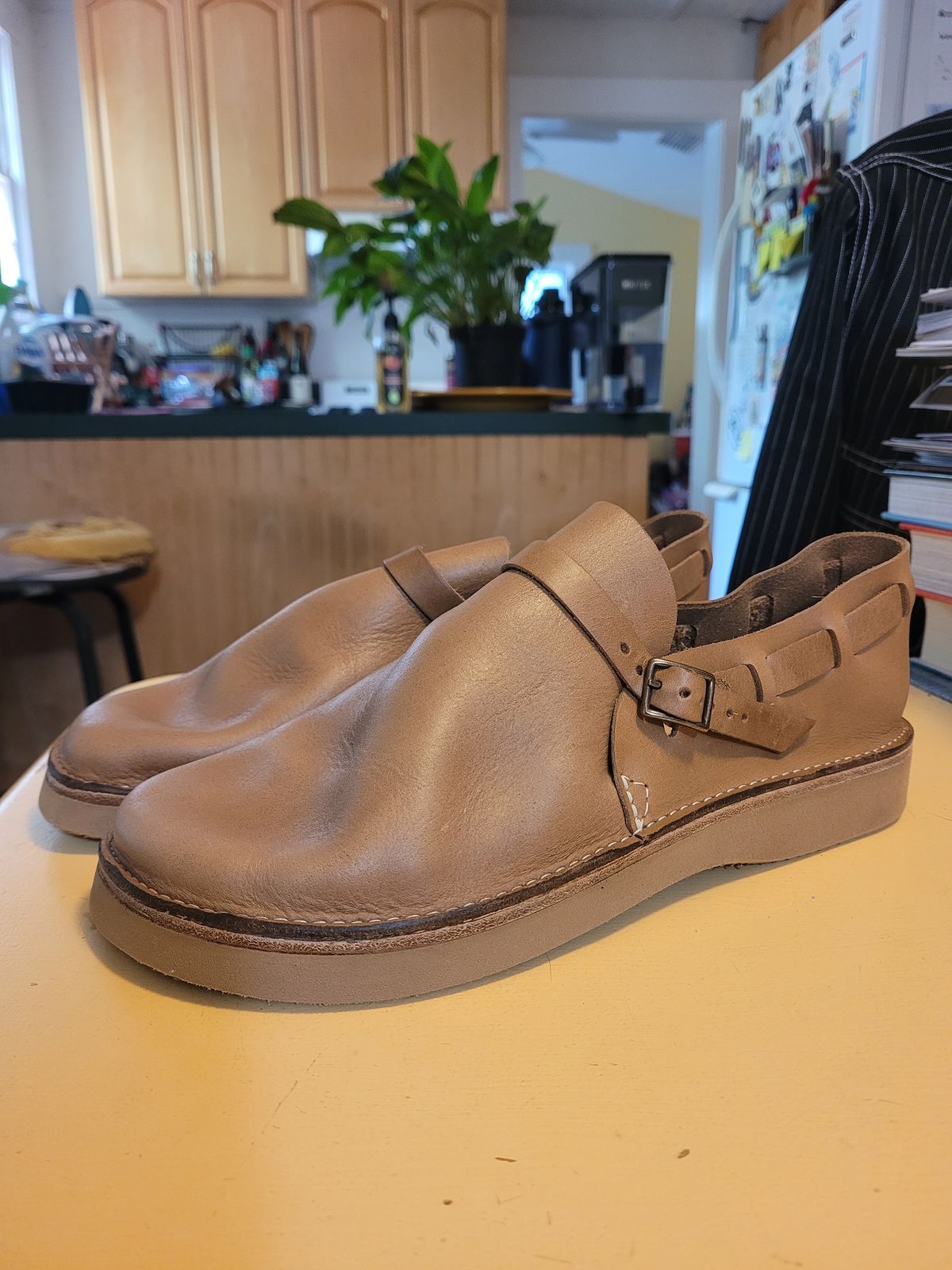 Photo by markieballa on June 3, 2025 of the Oak Street Bootmakers Country Loafer in Horween Natural Chromexcel.