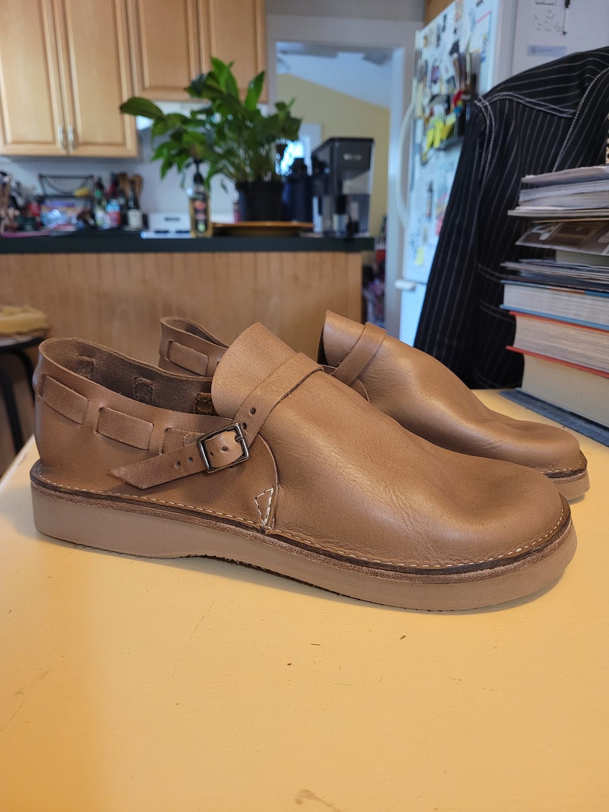 Photo by markieballa on June 3, 2025 of the Oak Street Bootmakers Country Loafer in Horween Natural Chromexcel.