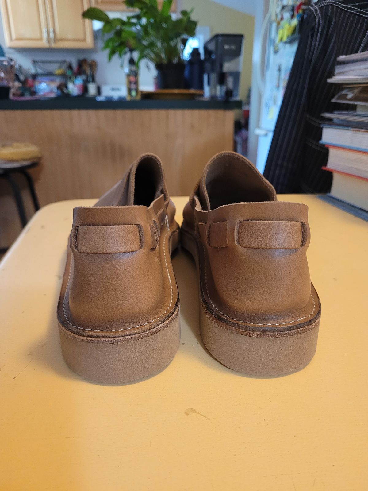 Photo by markieballa on June 3, 2025 of the Oak Street Bootmakers Country Loafer in Horween Natural Chromexcel.