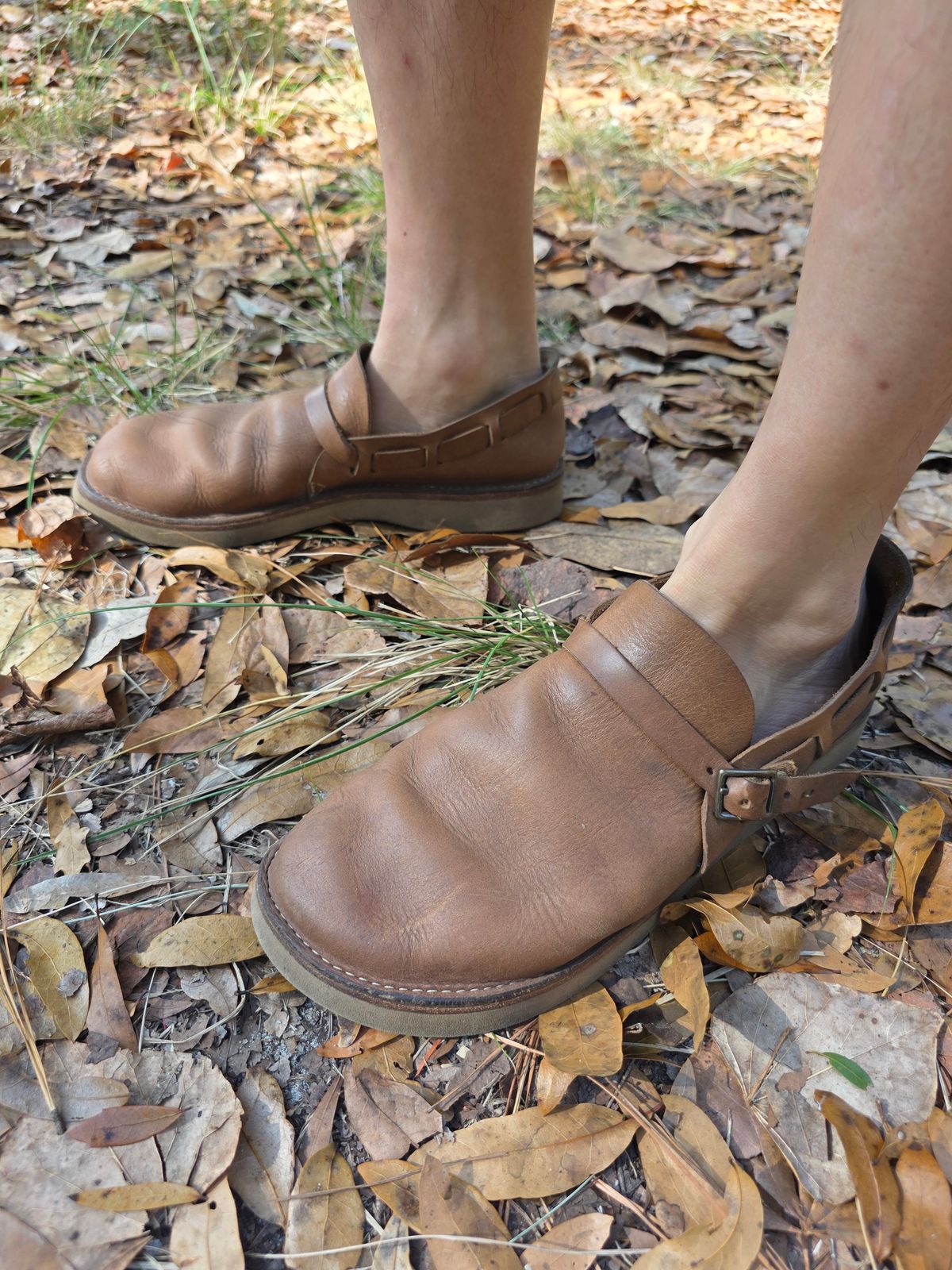 Photo by markieballa on November 24, 2025 of the Oak Street Bootmakers Country Loafer in Horween Natural Chromexcel.