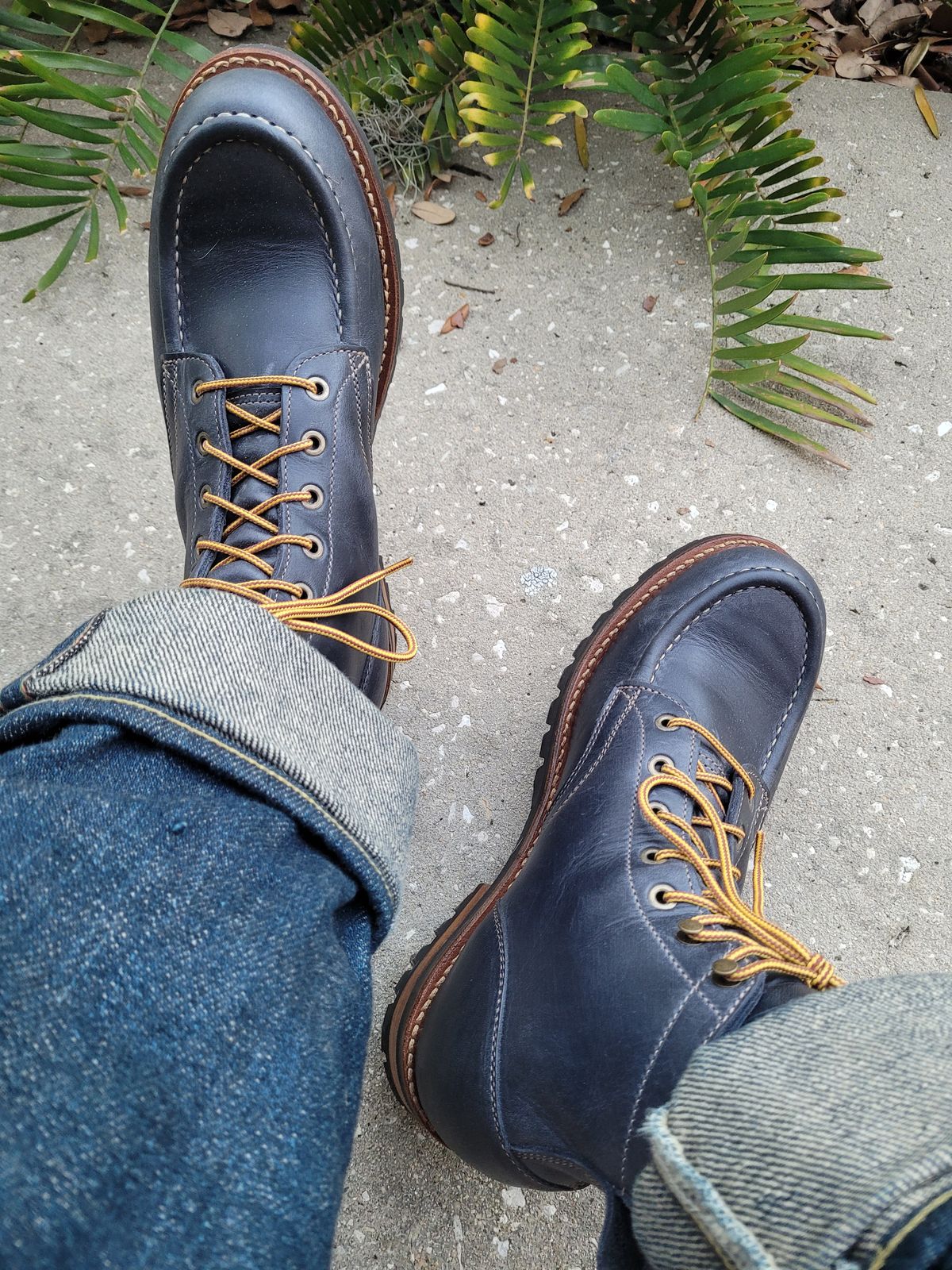 Photo by markieballa on May 28, 2025 of the Truman Moc Toe in Seidel Ink Cheaha.