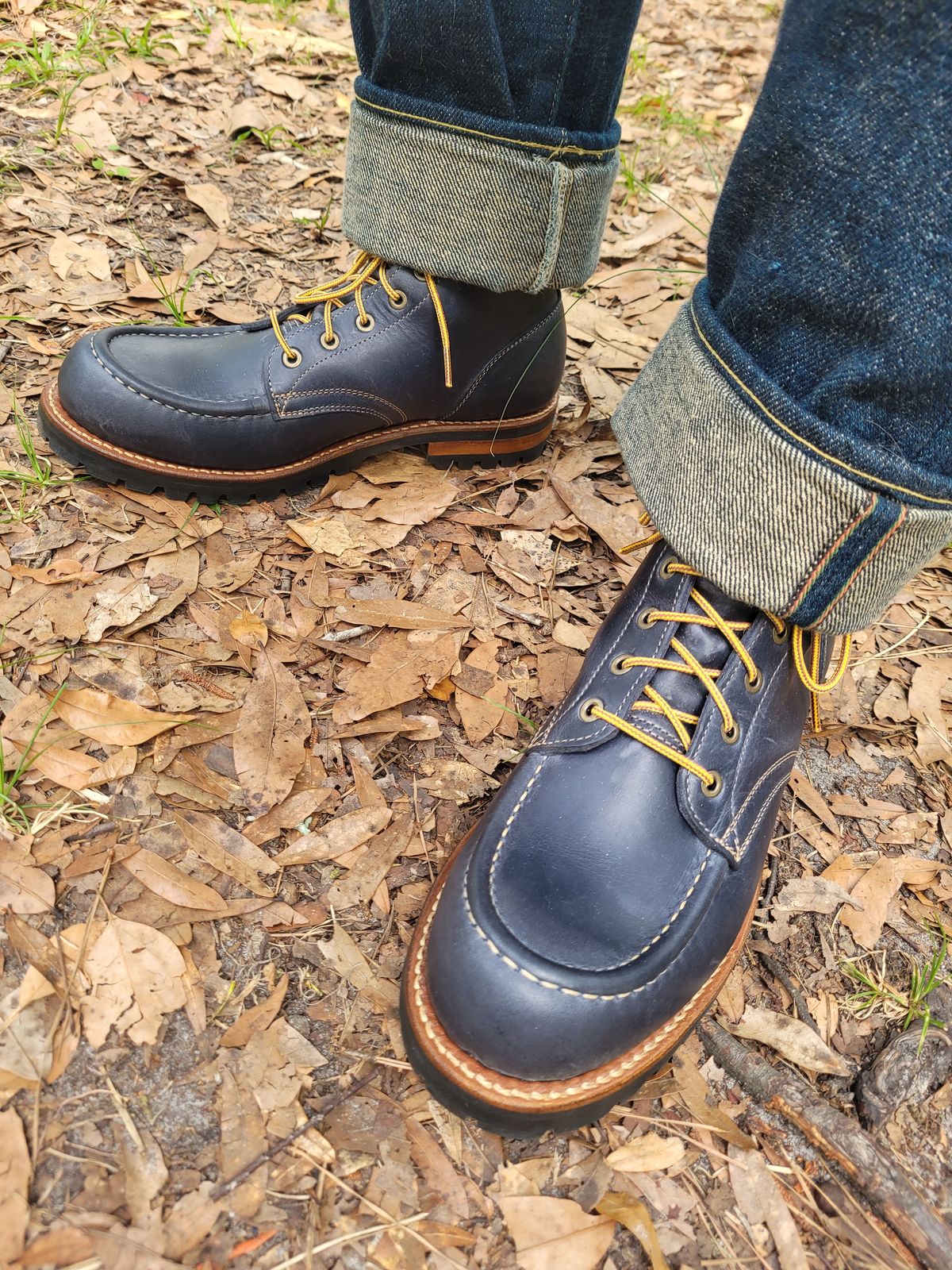 Photo by markieballa on May 28, 2025 of the Truman Moc Toe in Seidel Ink Cheaha.